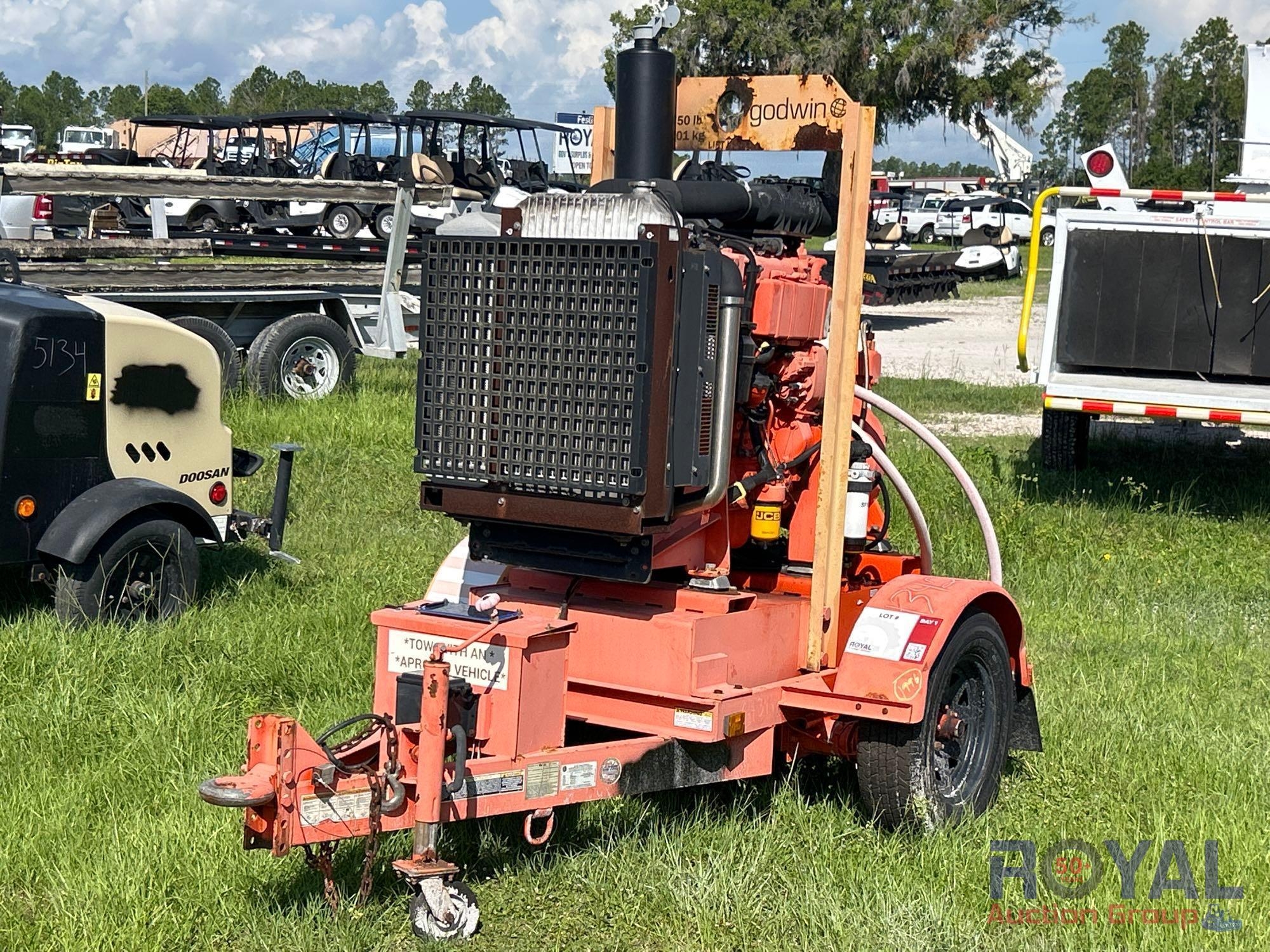 2016 Godwin CD150M 6in Dri-Prime Pump S/A Trailer (A54811)