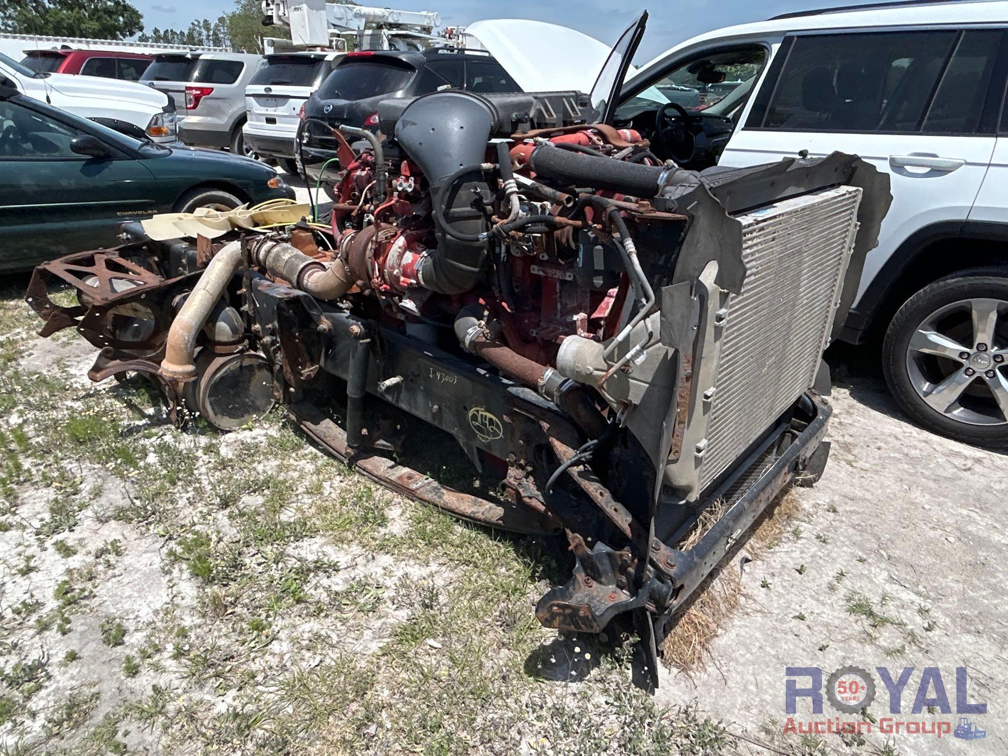 Cummins Turbo Diesel Engine with Transmission (A44571)