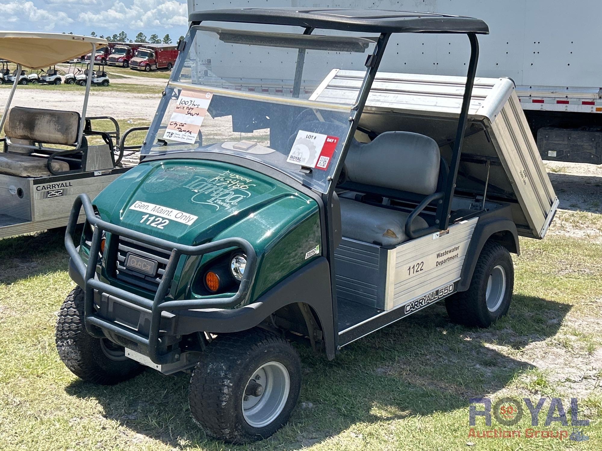 Club Car Carryall 500 Electric Utility Cart (A51691)