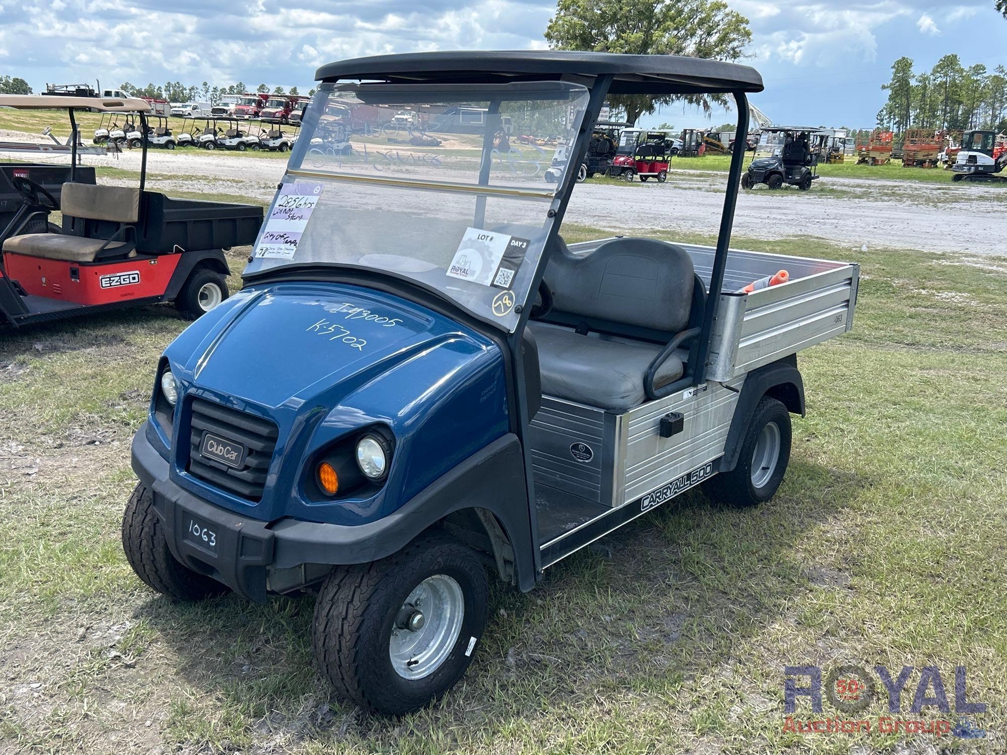Club Car Carryall 500 Electric Utility Cart (A51691)