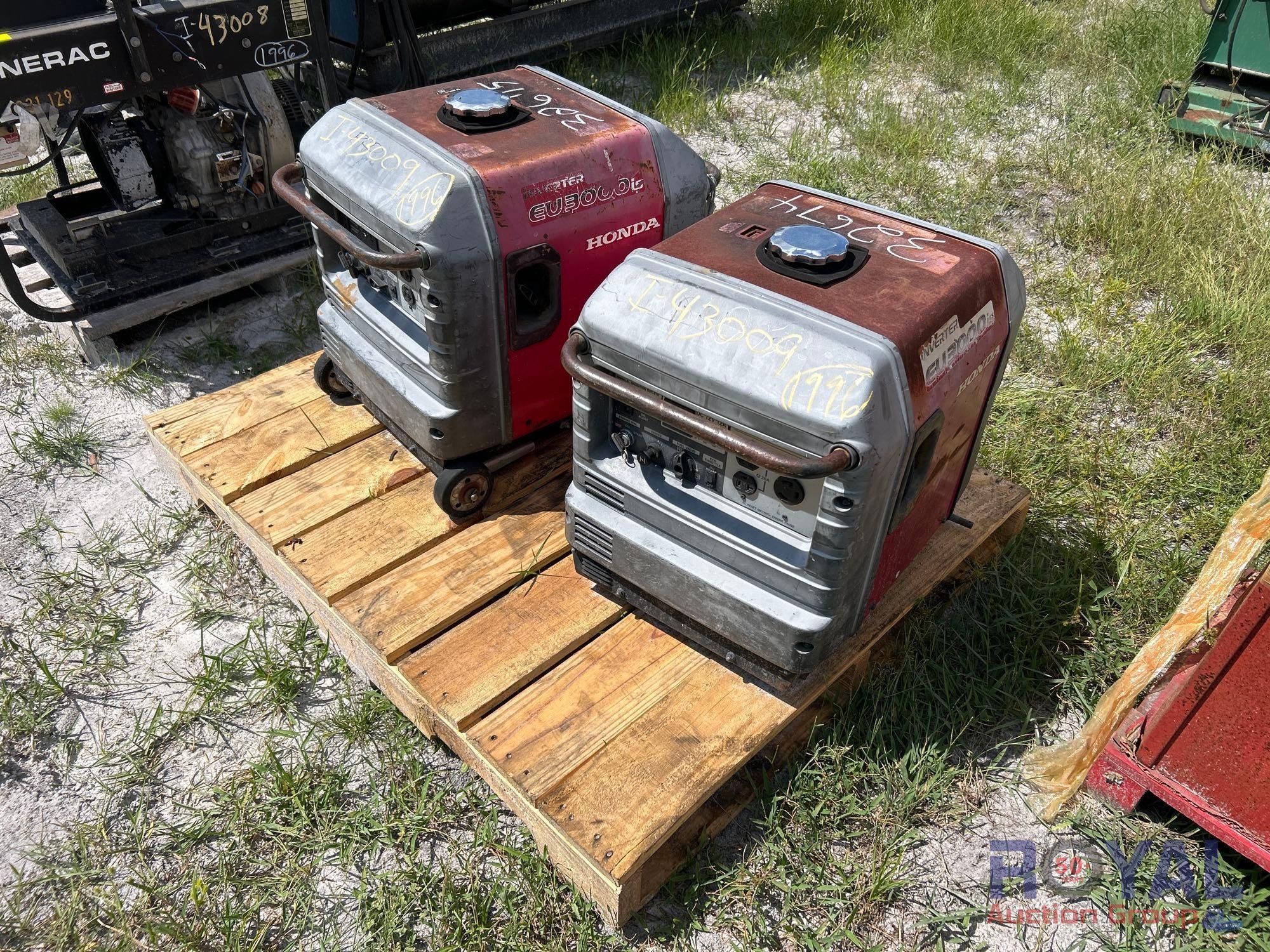 Honda EU3000is Gasoline Companion Inverter Generators (A54811)