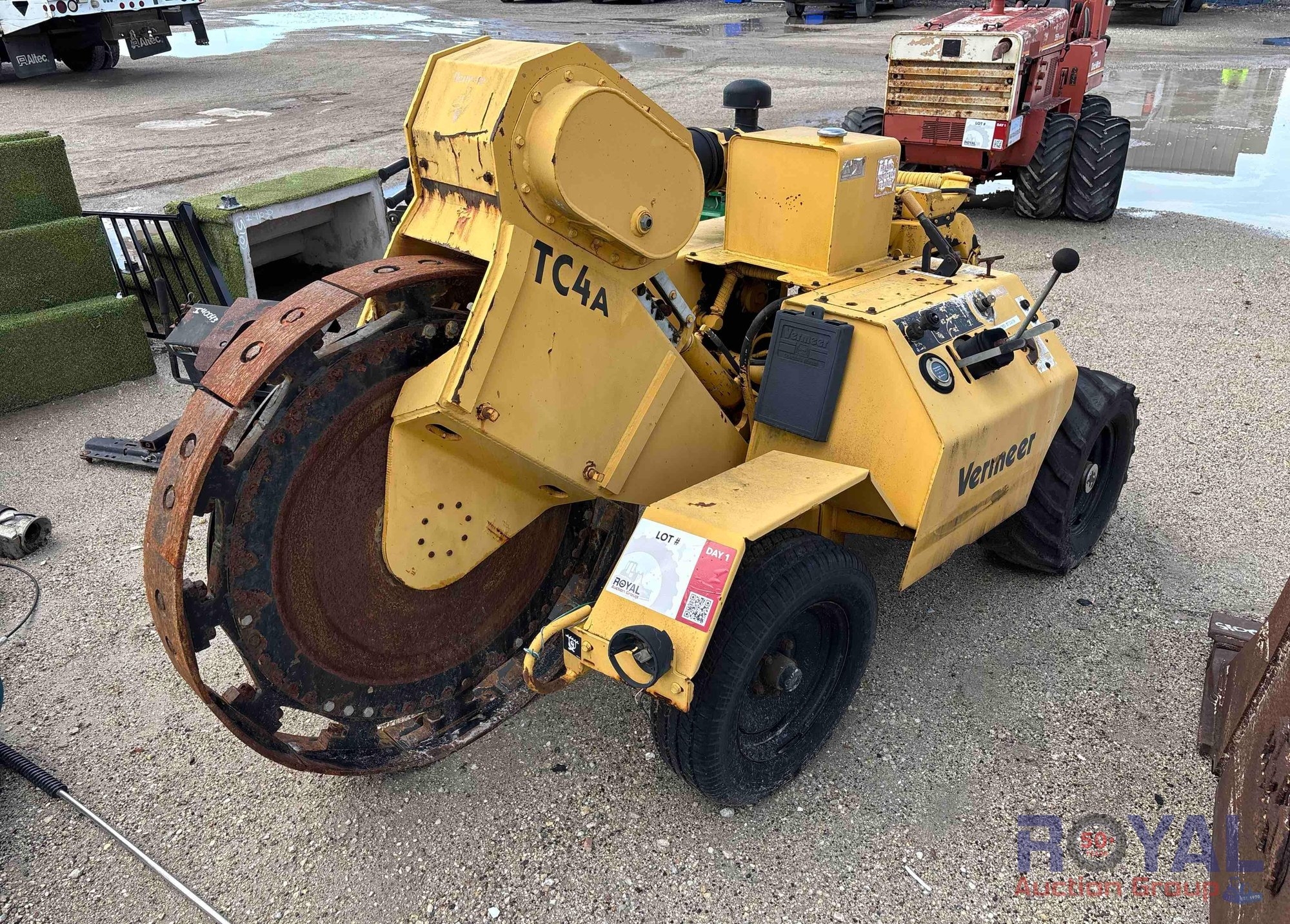 Vermeer TC4A Hydrostatic Trench Compactor (A55787)