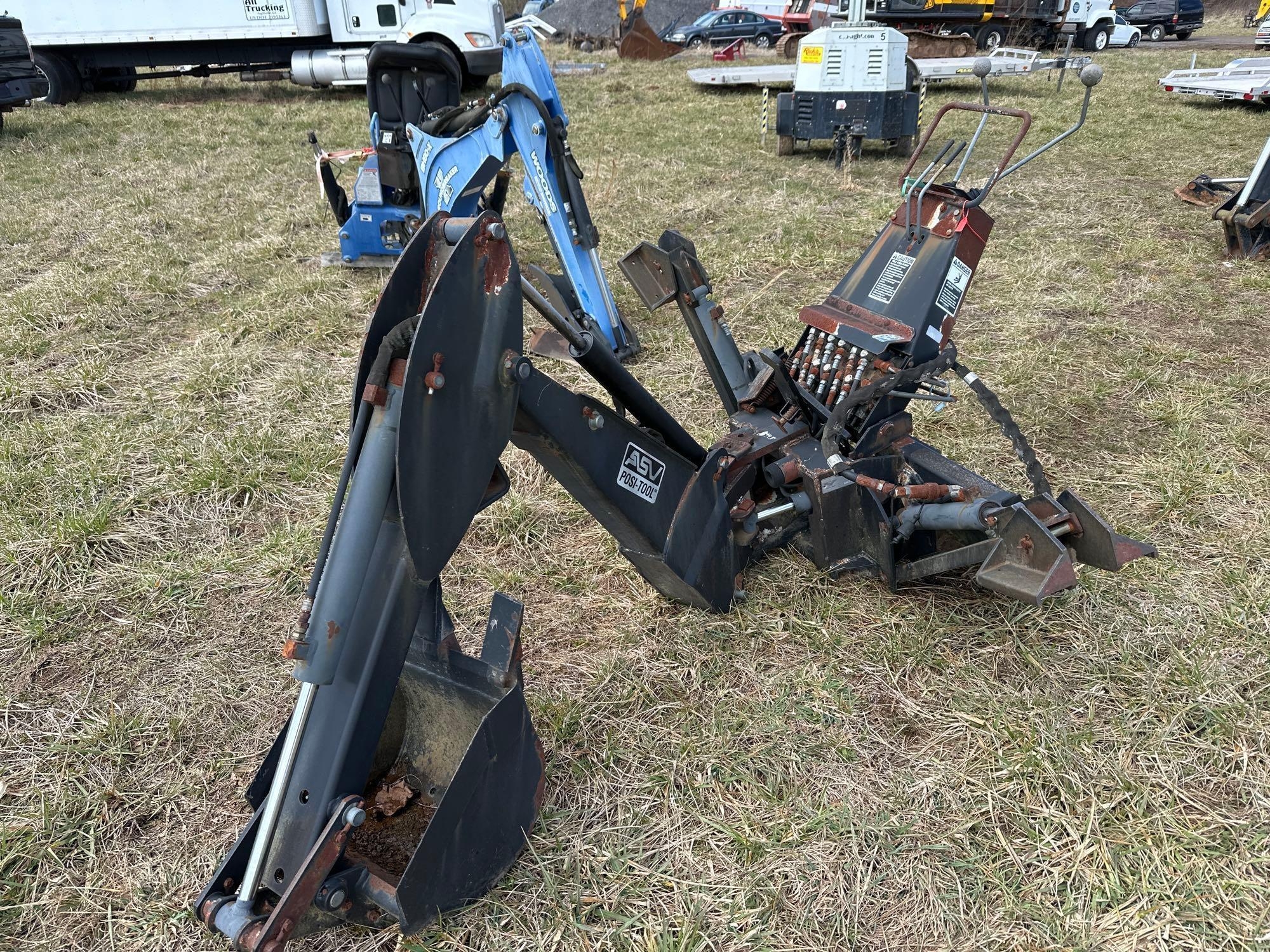 ASV Posi Tool Backhoe Quick Attach (A51573)