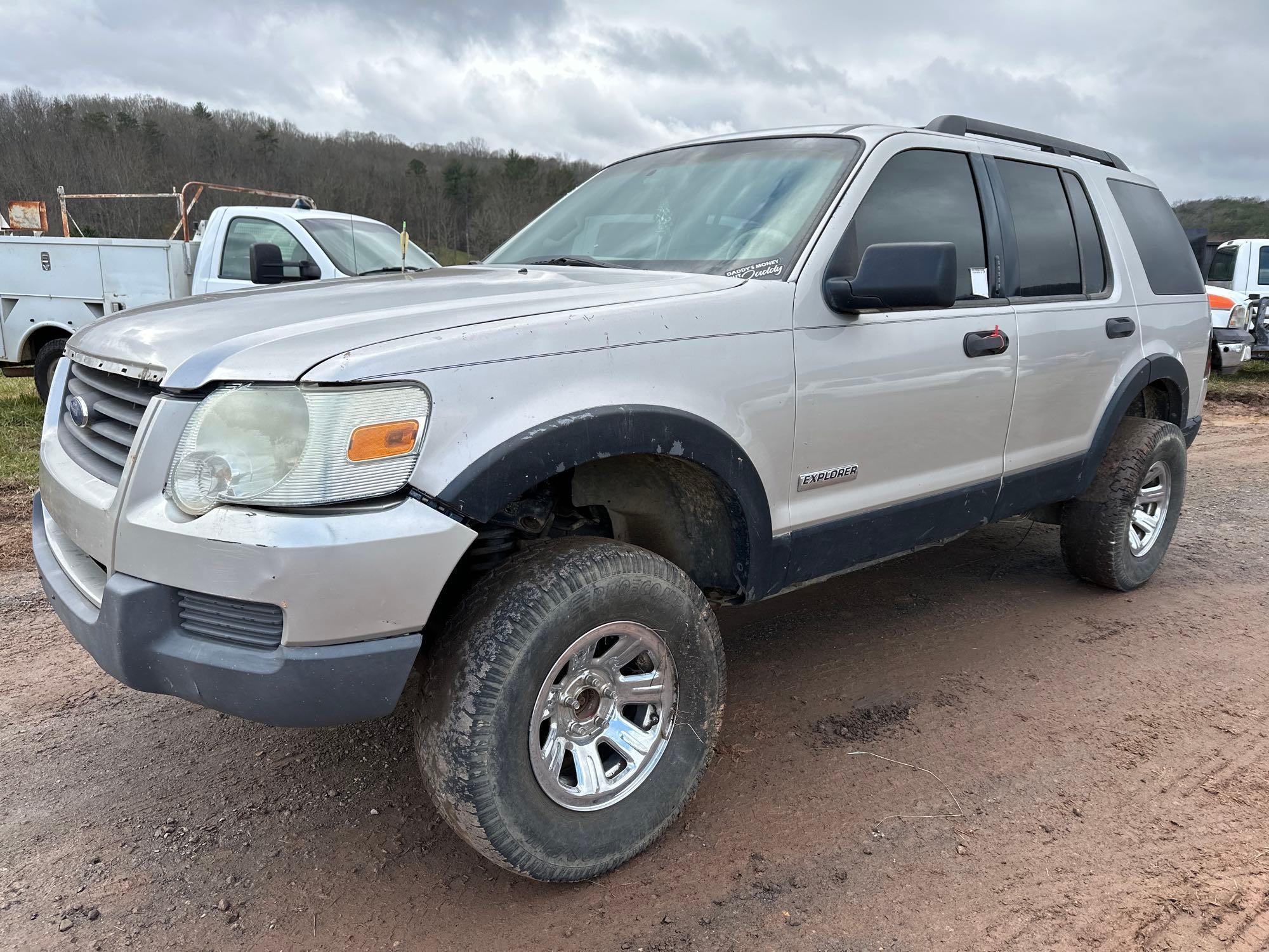 2006 Ford Explorer Multipurpose Vehicle (MPV), VIN # 1FMEU73E36UA28575 (A57453)