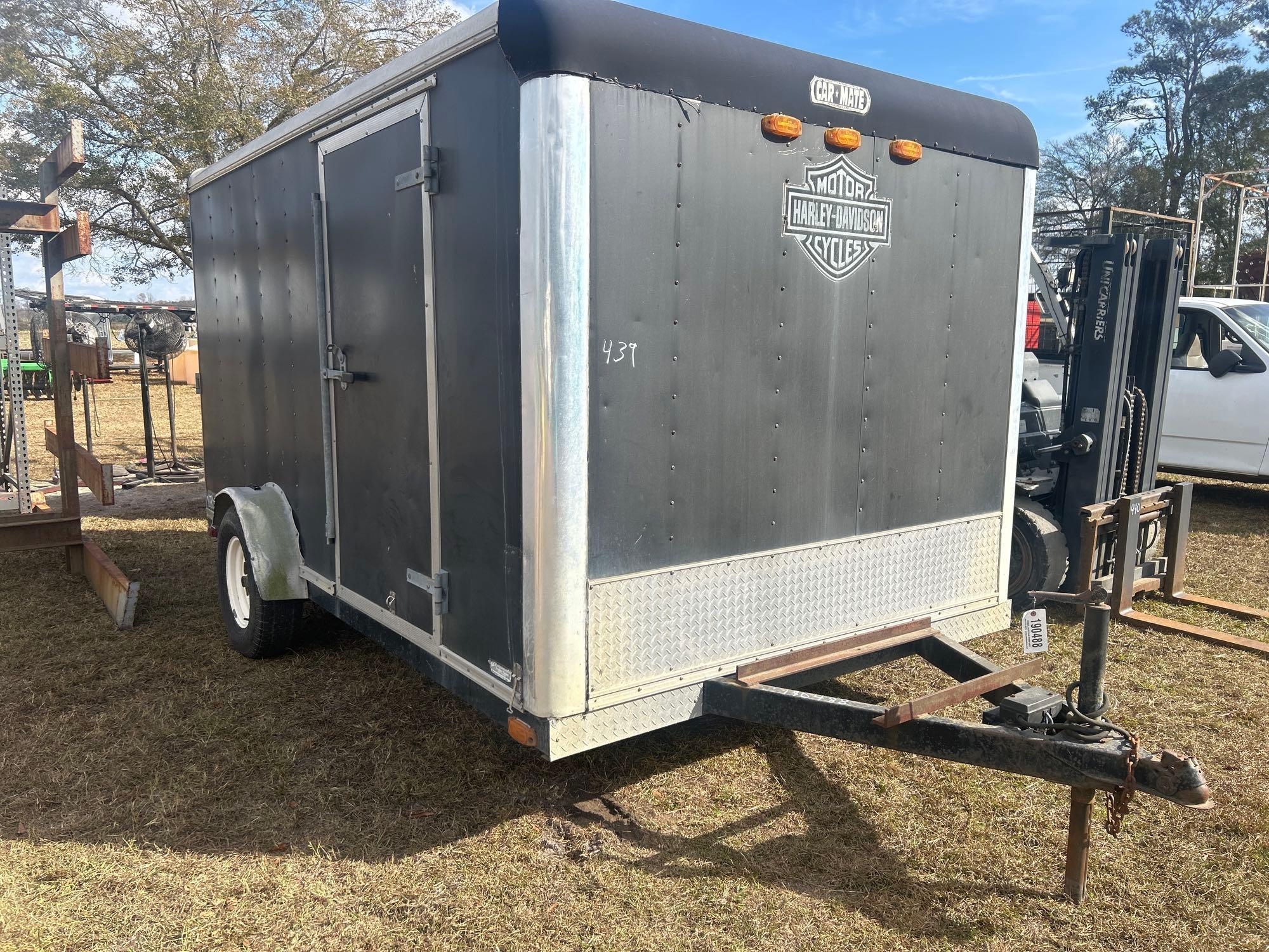 CARMATE S/A ENCLOSED TRAILER (A52708)