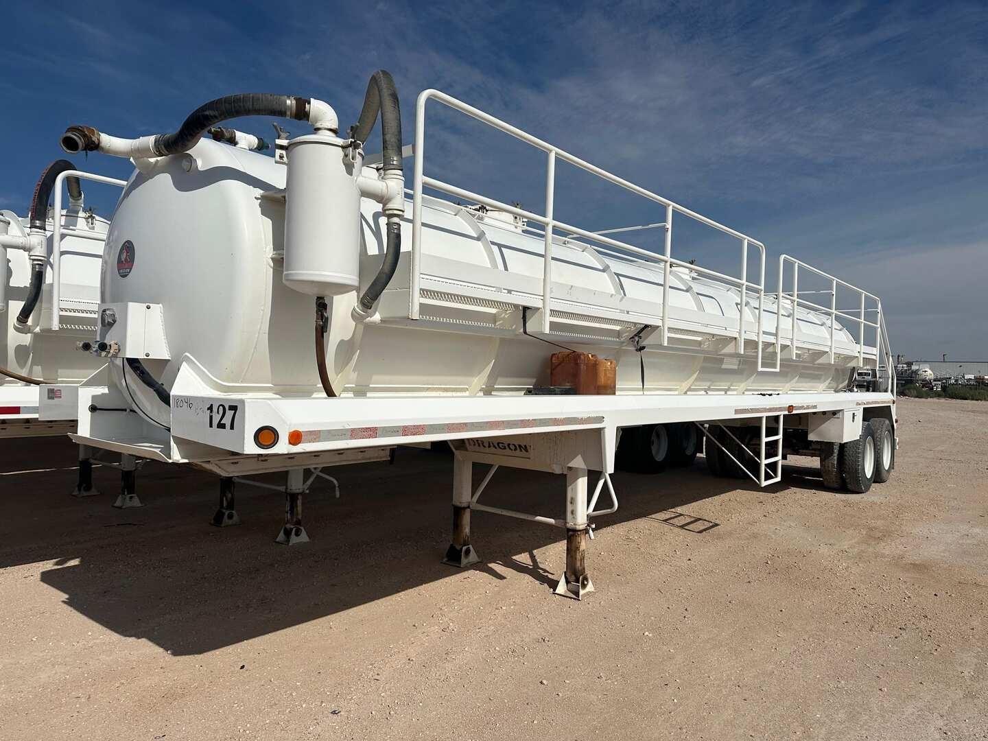 2022 DRAGON 130BBL VACUUM TRAILER (A53843)