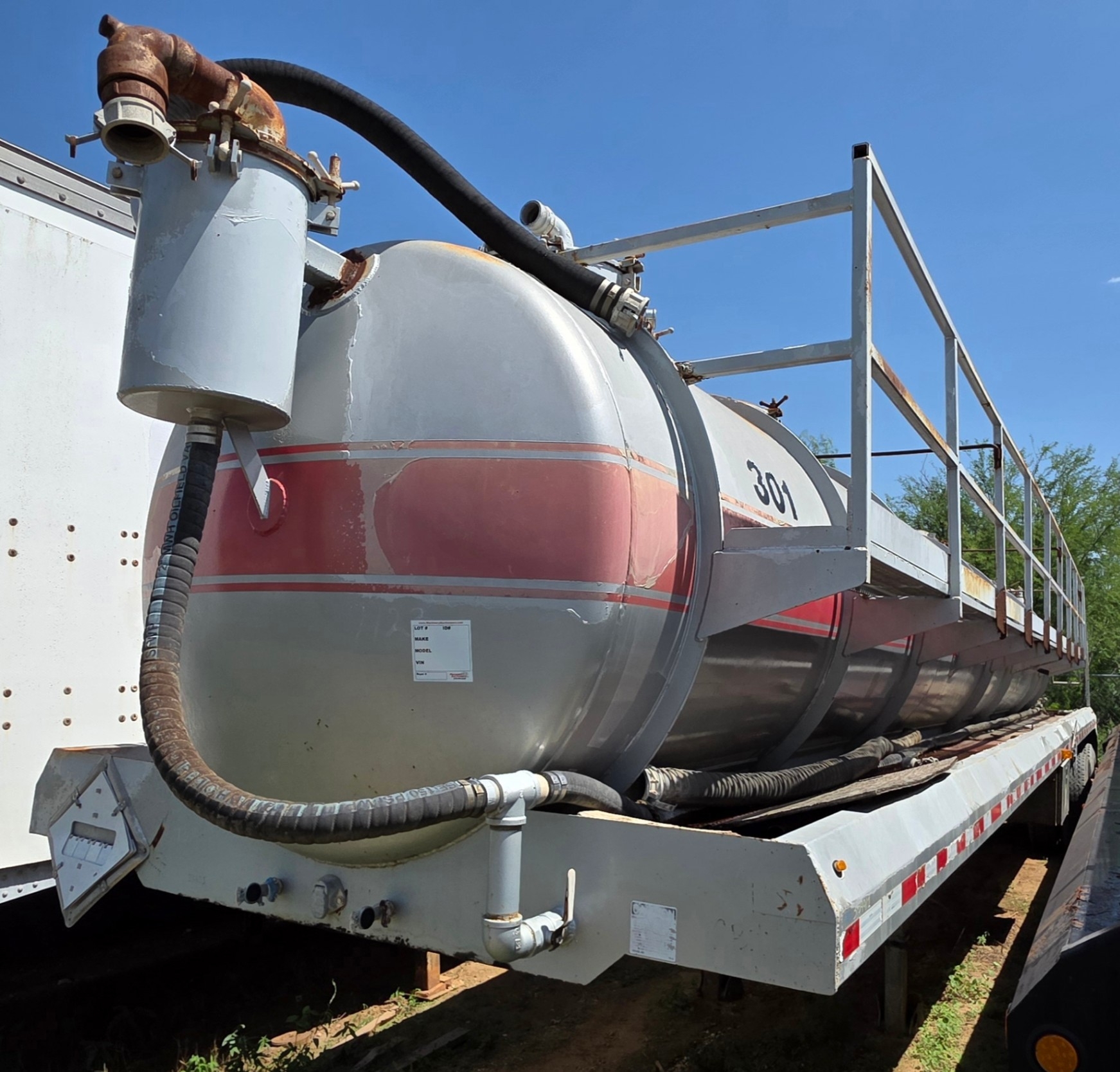 2012 PROCO 130BBL VAC TRAILER (A58214)