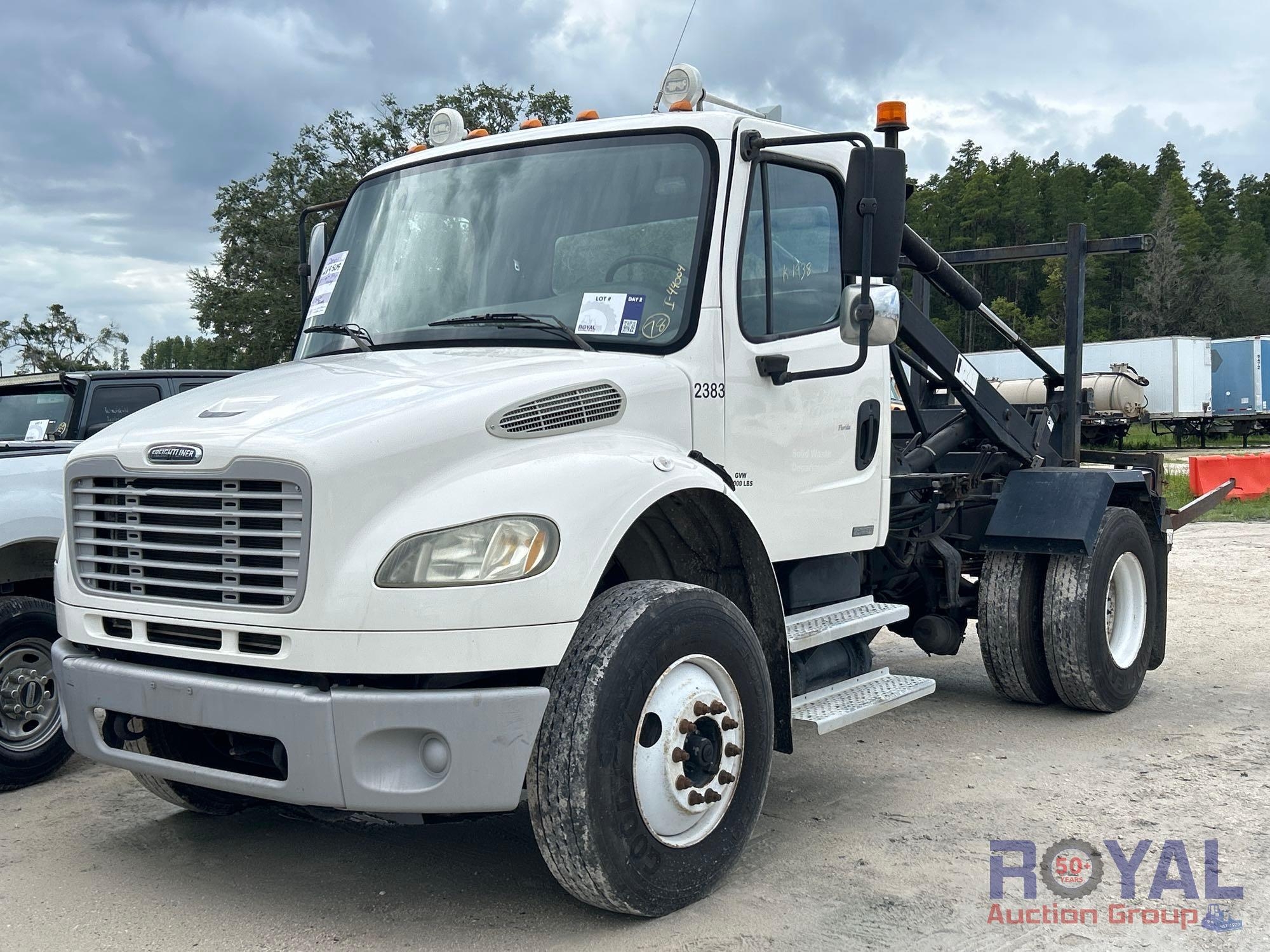2005 Freightliner M2 106 Dumpster Carrier Truck (A51692)