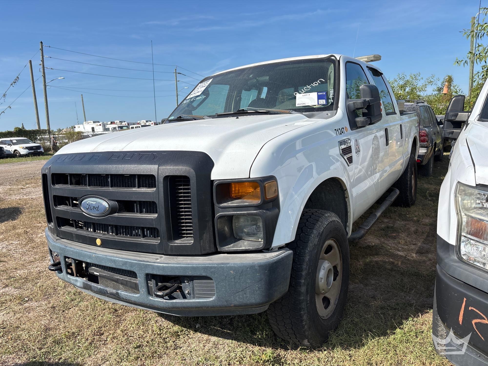 2008 Ford F-350 Crew Cab Pickup Truck (A56858)
