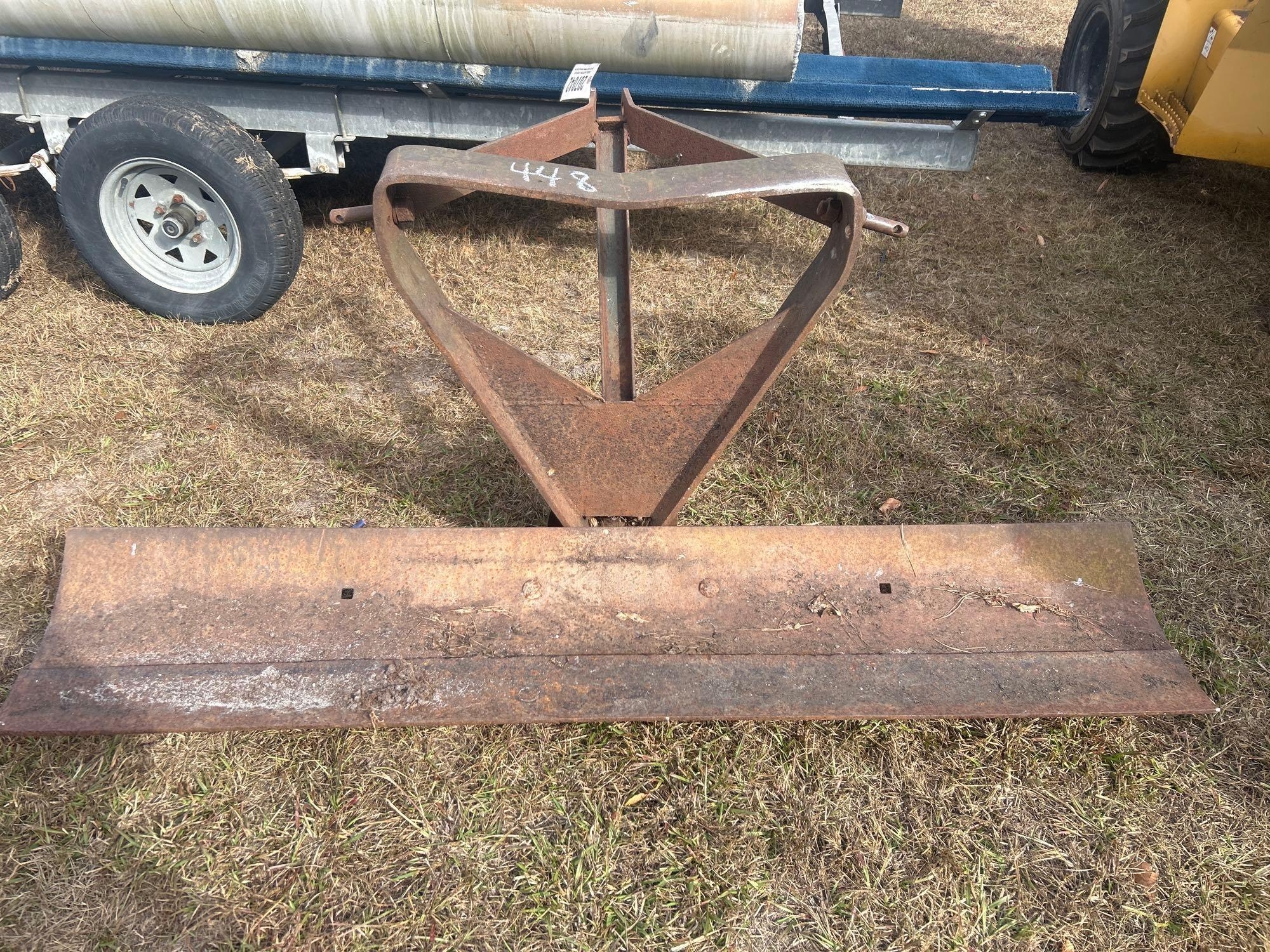 6' SCRAPE BLADE, 3PT (A52708)