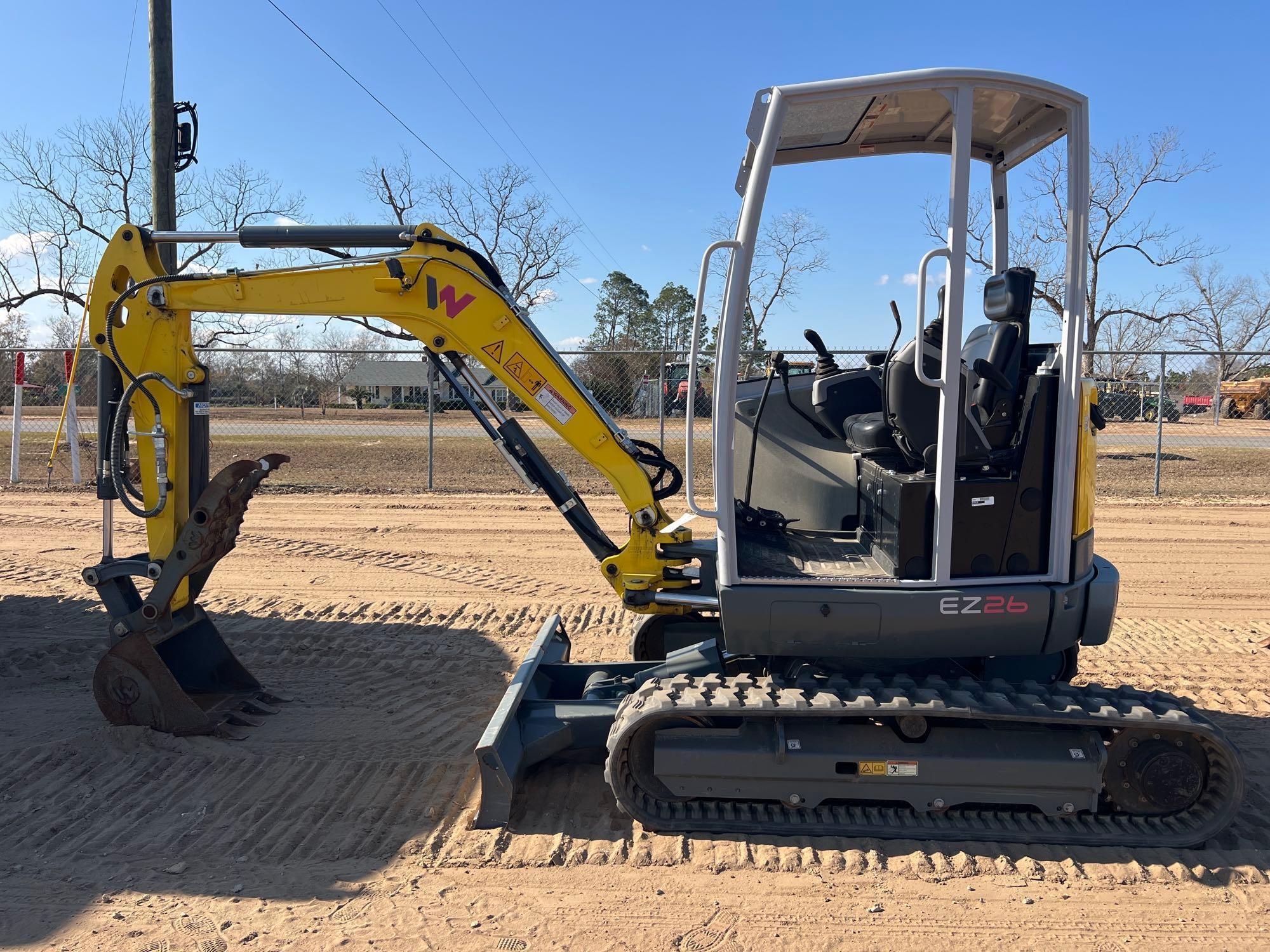 WACKER NEUSON EZ26 EXCAVATOR (A60429)