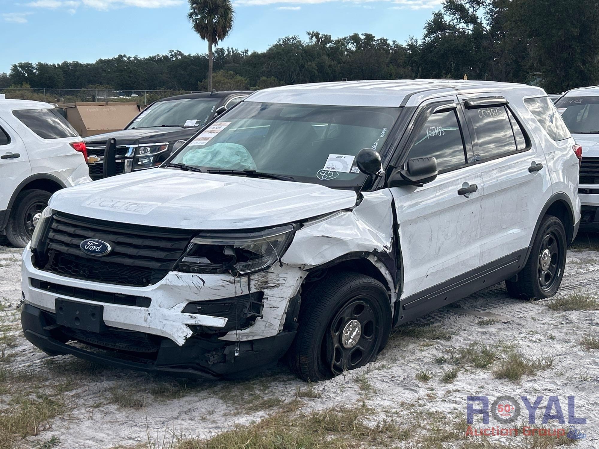 Year: 2017 Make: Ford Model: Explorer Vehicle Type: Multipurpose Vehicle (MPV) Mileage: N/A Plate: (A55853)