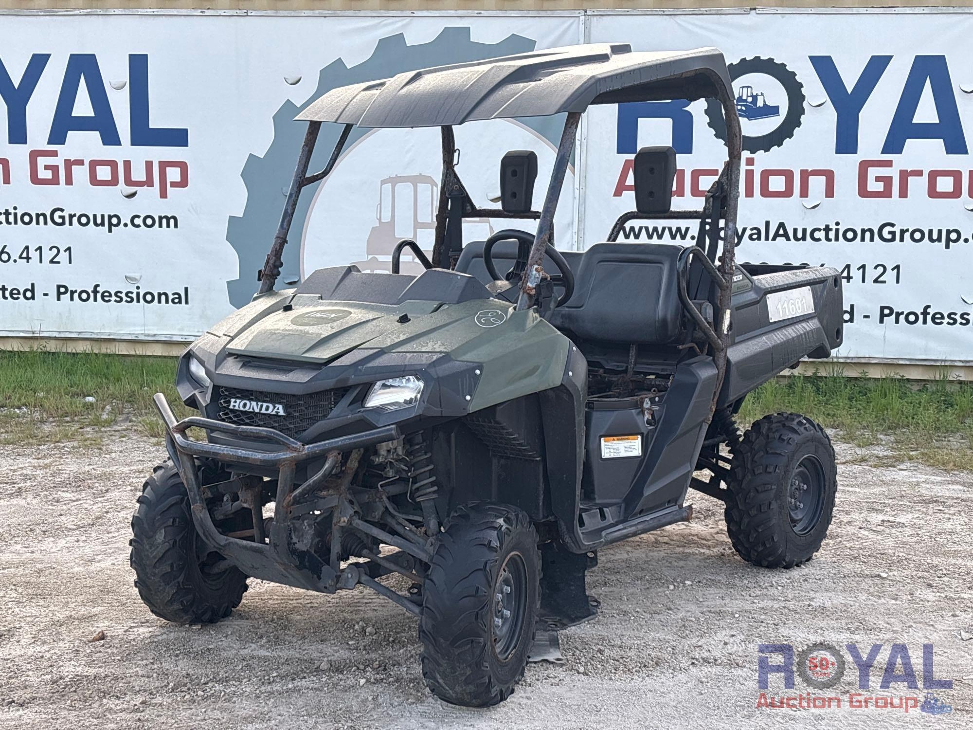 Honda Pioneer SXS700 4X4 Utility Cart (A55758)
