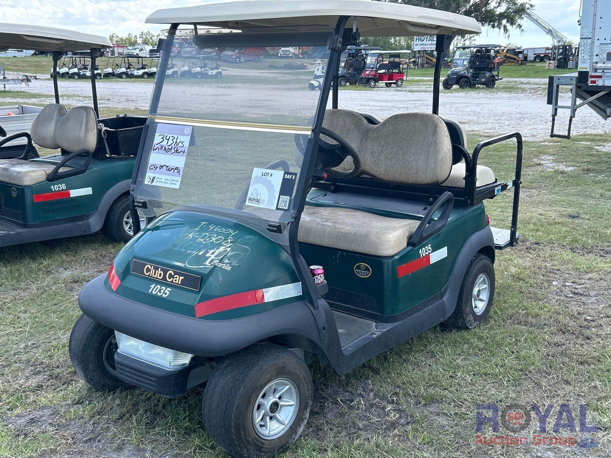 Club Car Electric Golf Cart (A51694)