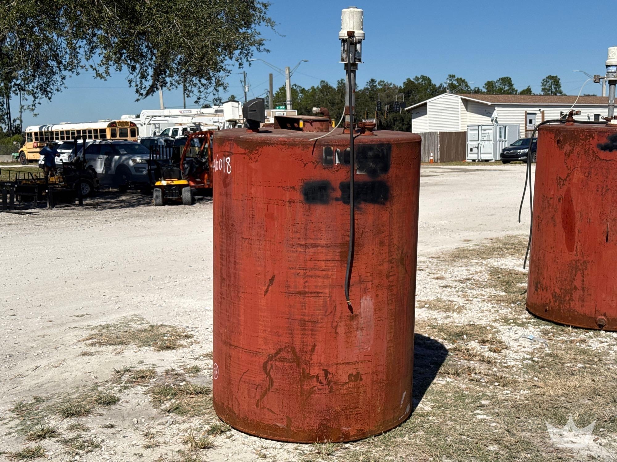 500 Gallon Fuel Tank with Pump (A55853)