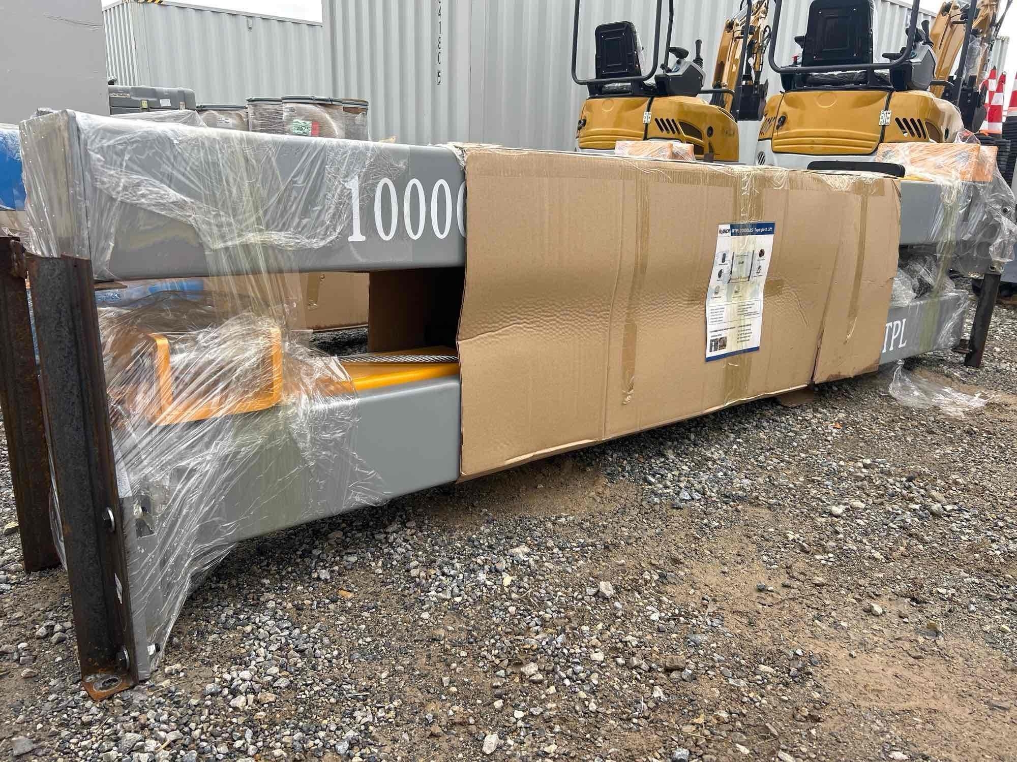 Unused IRTPL 10,000lb Two Post Car Lift (A55272)