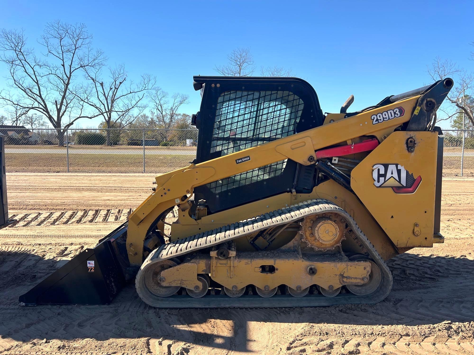 2020 CATERPILLAR 299D3 SKID STEER (A60429)