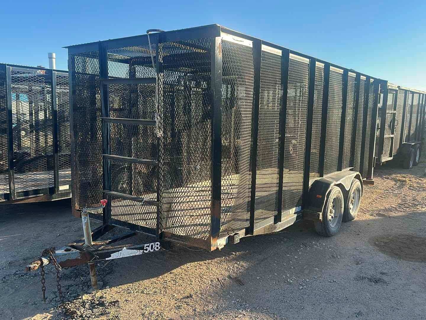 16 T/A TRASH TRAILER (A55745)