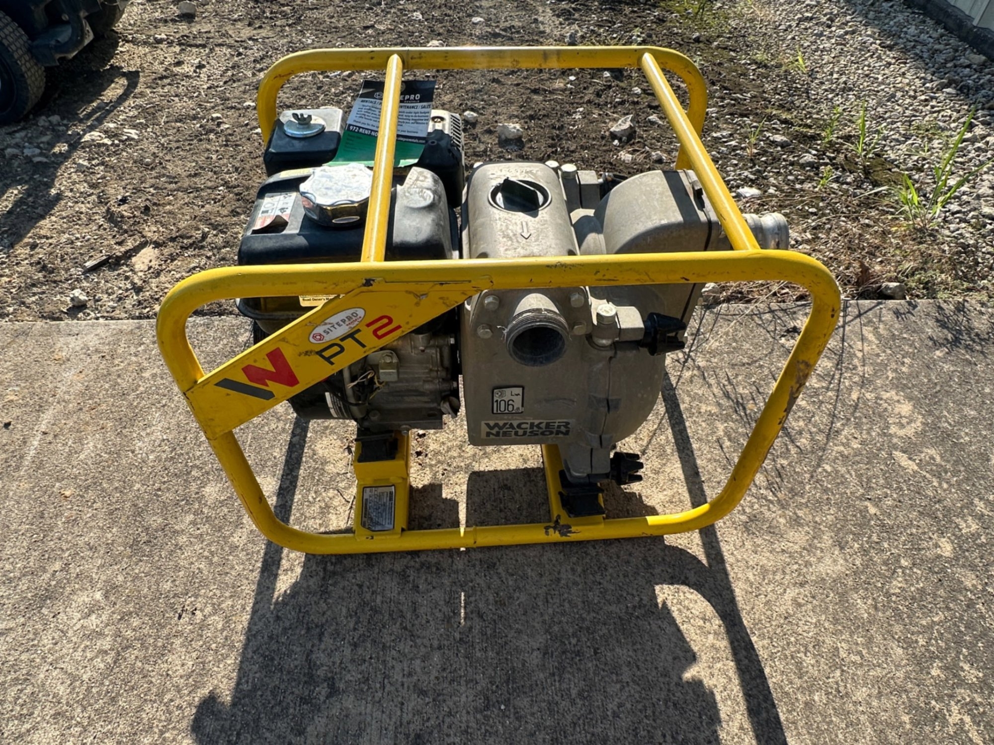 WACKER NUESON PUMP PT2A (A52472)