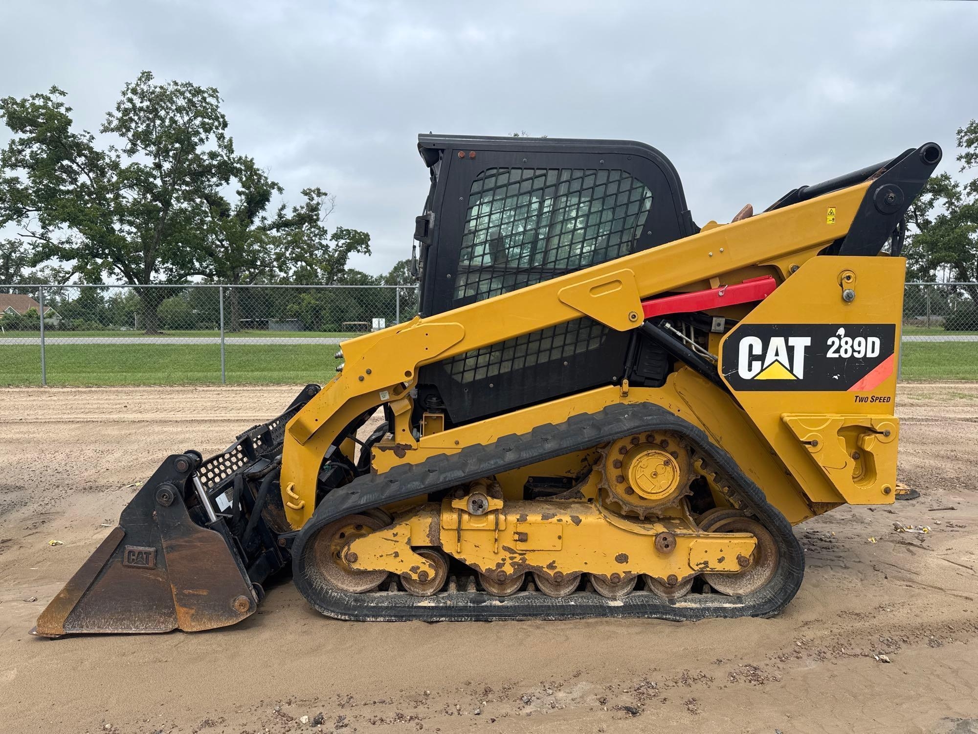 2018 CATERPILLAR 289D SKID STEER (A51242)