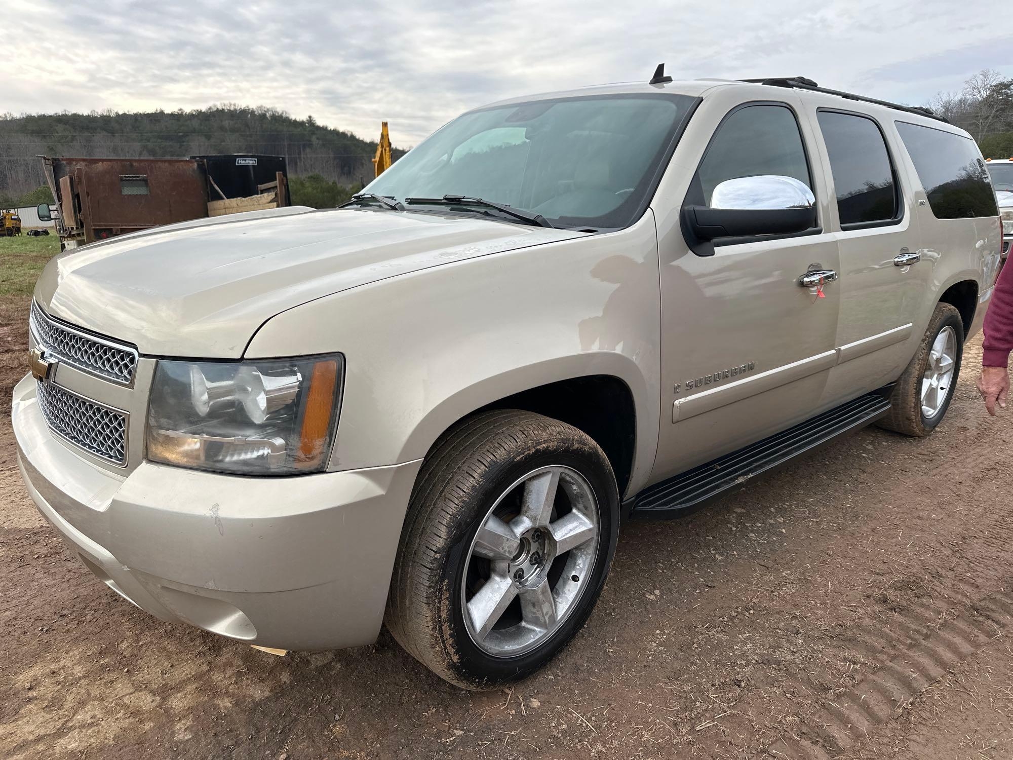 2007 Chevrolet Suburban Multipurpose Vehicle (MPV), VIN # 3GNFC16097G214917 (A57453)