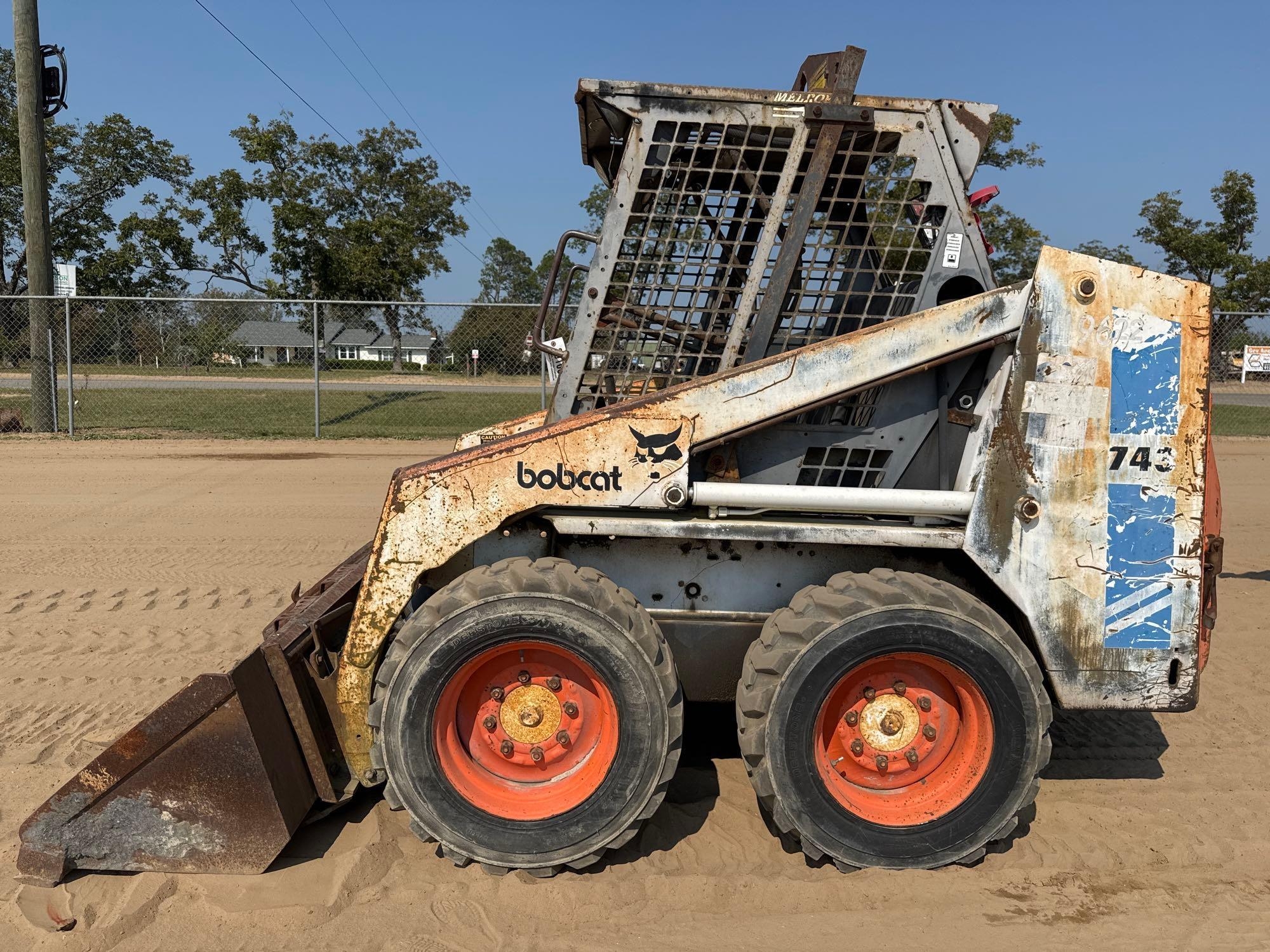 1992 BOBCAT 743 SKID STEER (A52705)
