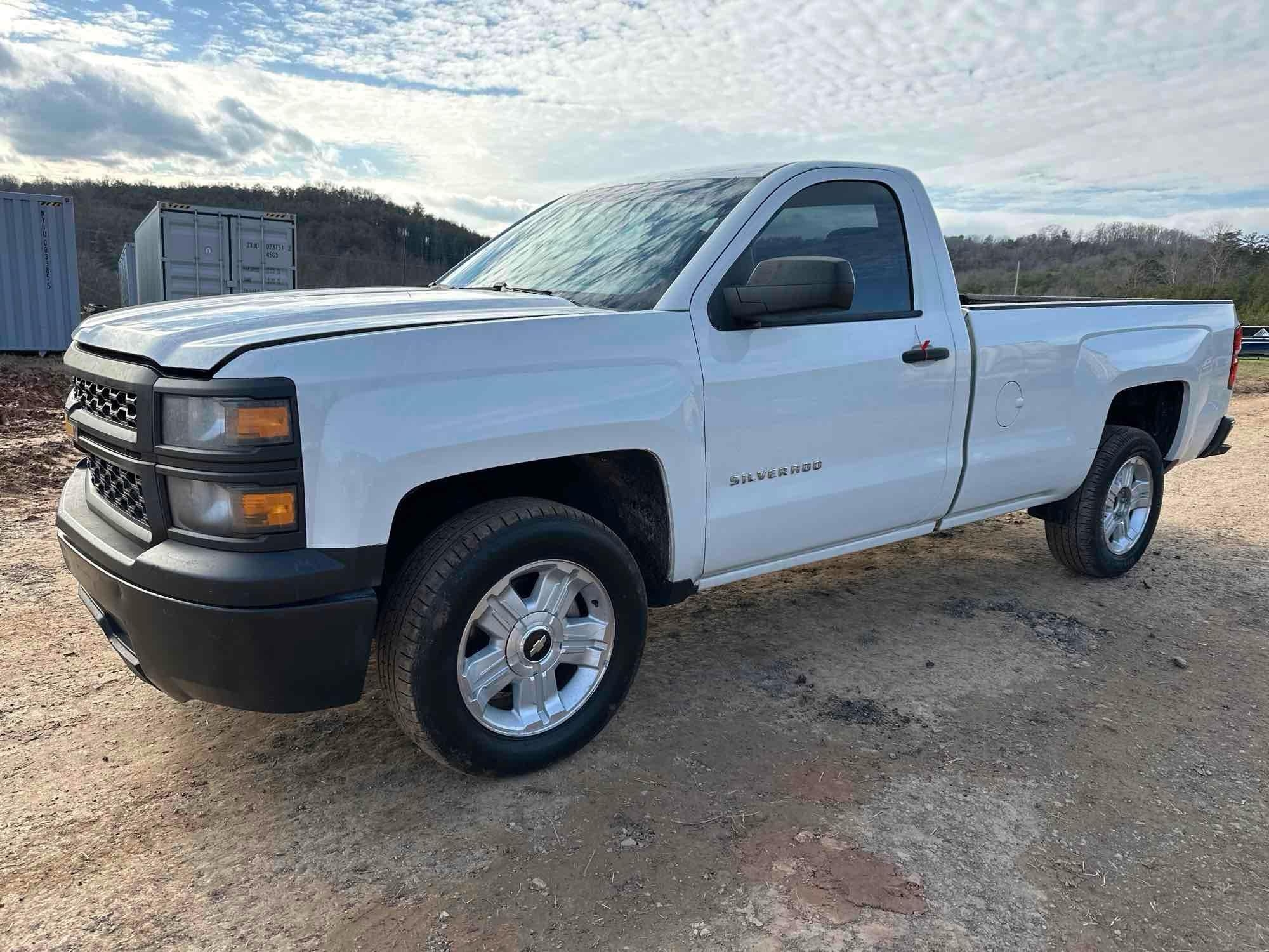 2014 Chevrolet Silverado1500 Pickup Truck, VIN # 1GCNCPEH0EZ393232 (A57453)