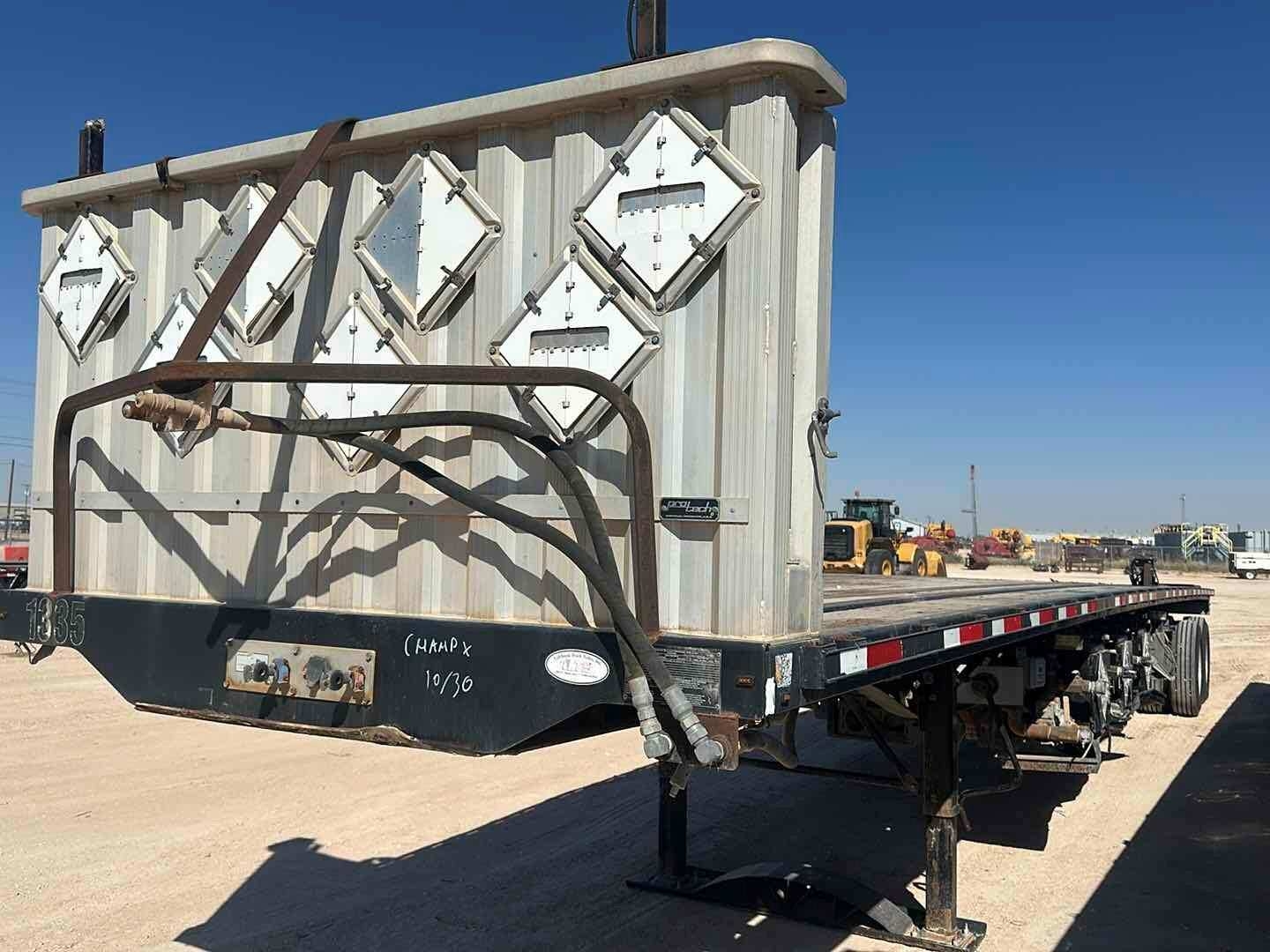 2012 TRANSCRAFT/WABASH 48X102 STEEL FLATBED (A55745)