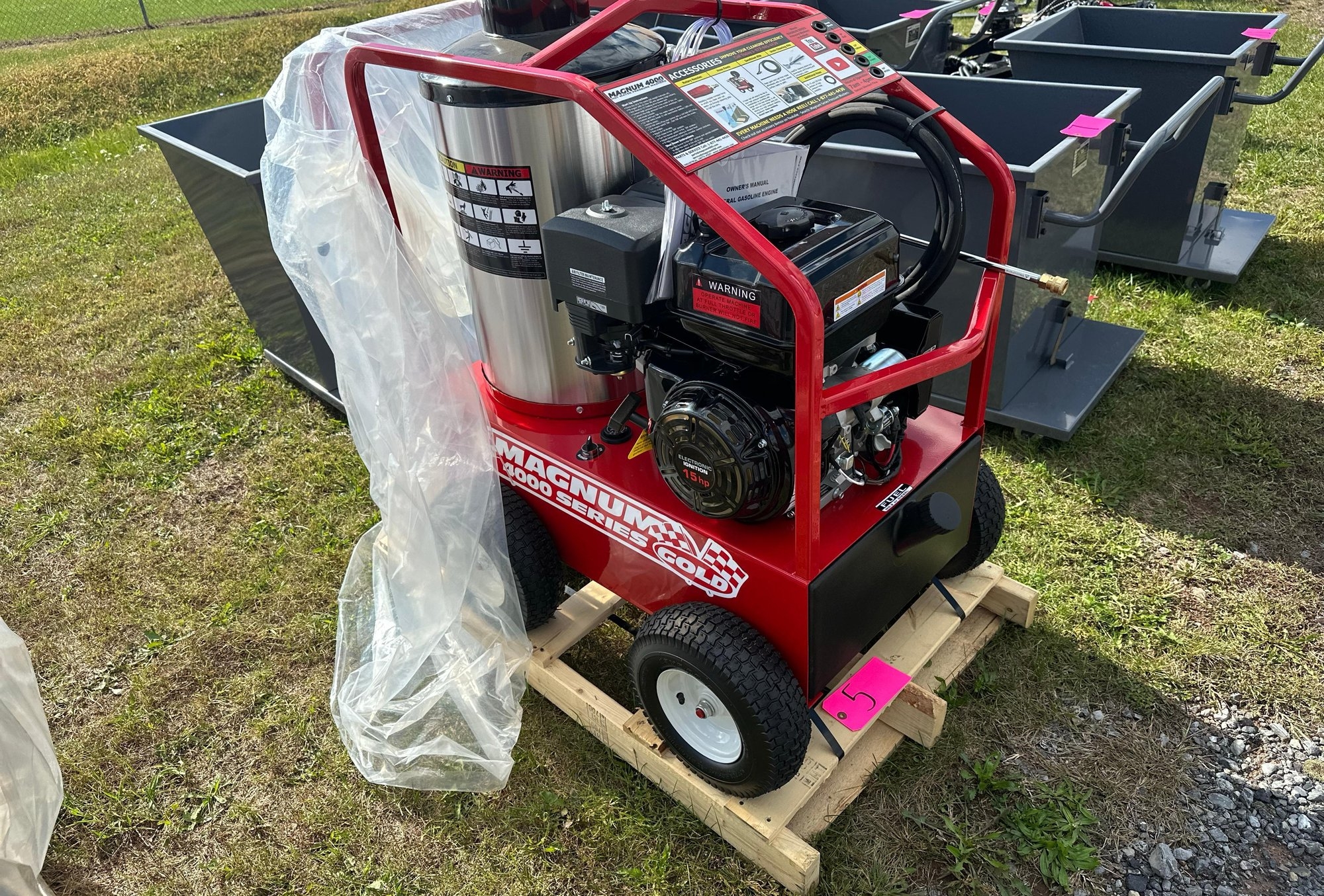 Magnum 4000 Series Hot Water Pressure Washer (A47477)