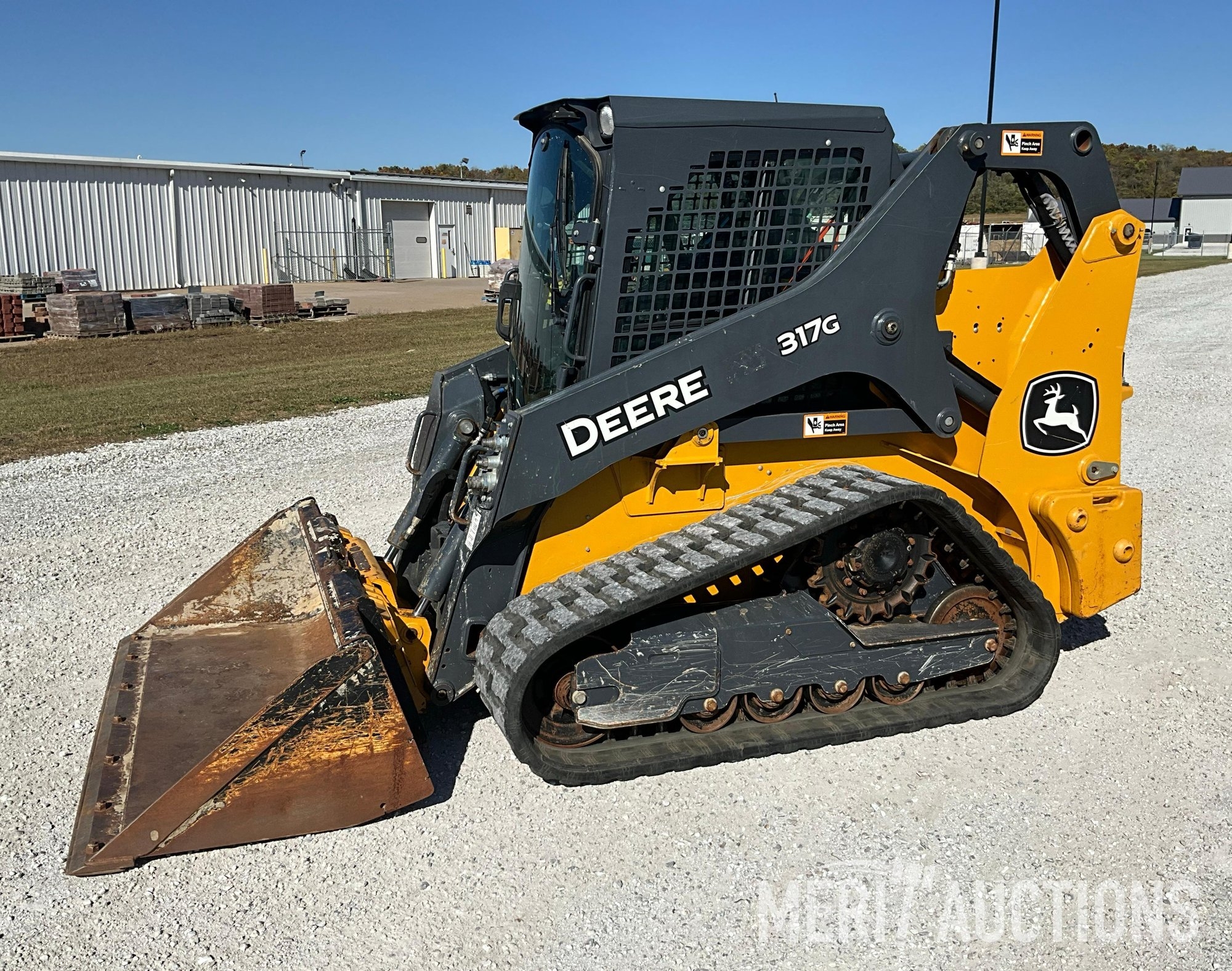 2022 John Deere 317G Track Loader (A53485)