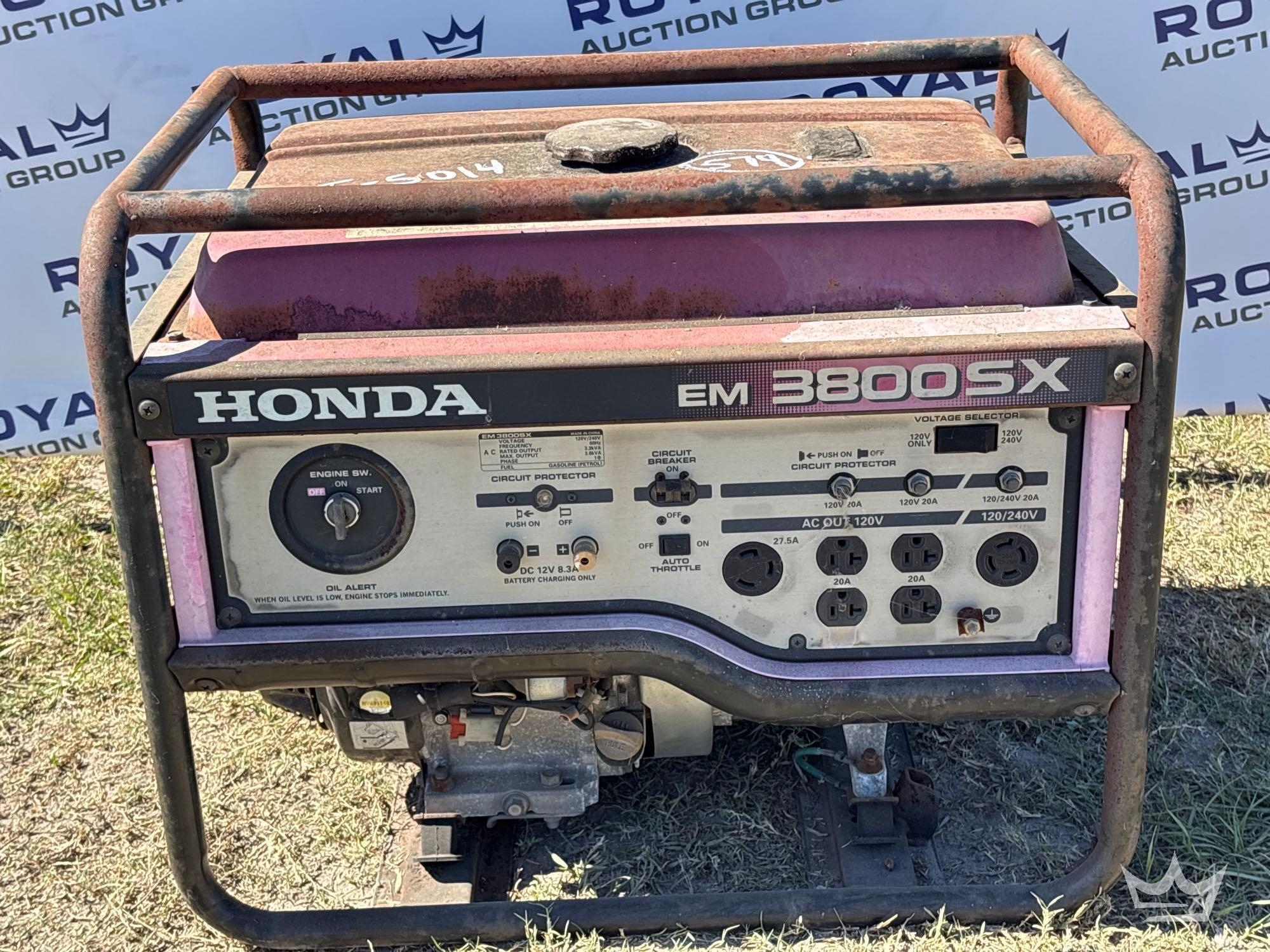 Honda EM3800SX Portable Gasoline Generator (A59228)