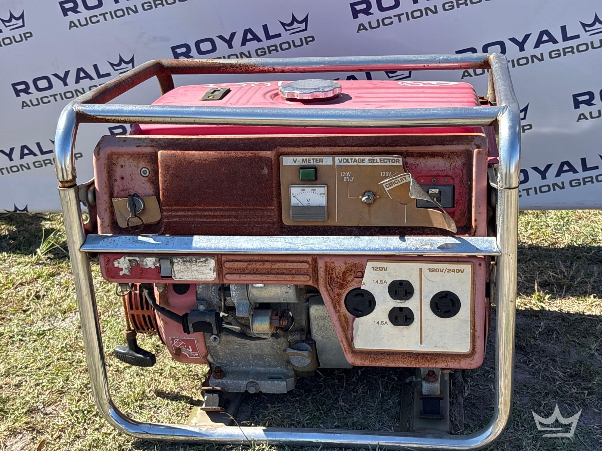 Honda EM3500S Portable Gasoline Generator (A59228)