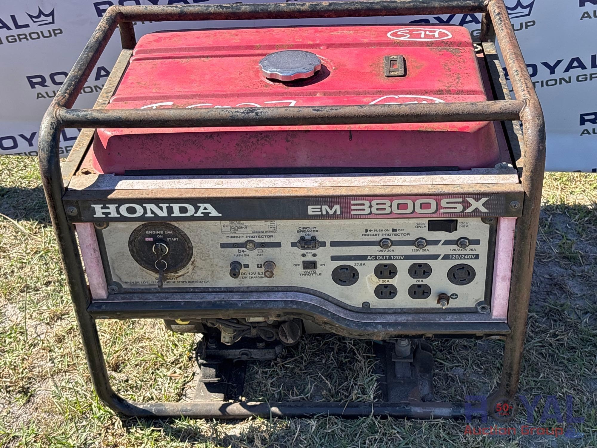 Honda EM3800SX Generator (A55851)