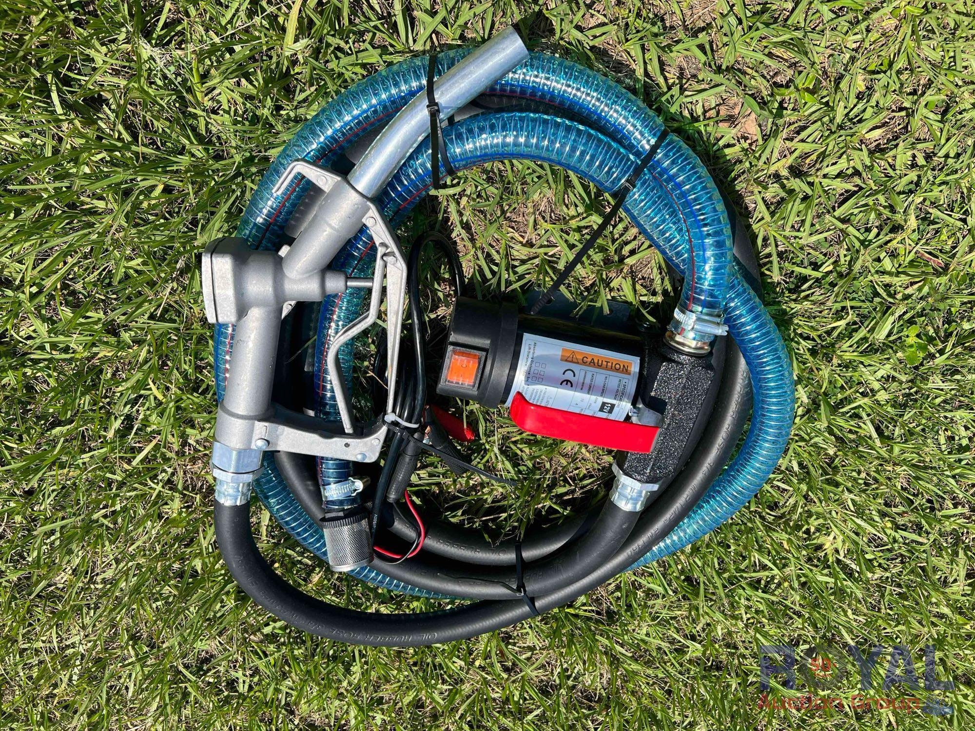 2025 12v Diesel Pump, Hose And Nozzle (A50323)