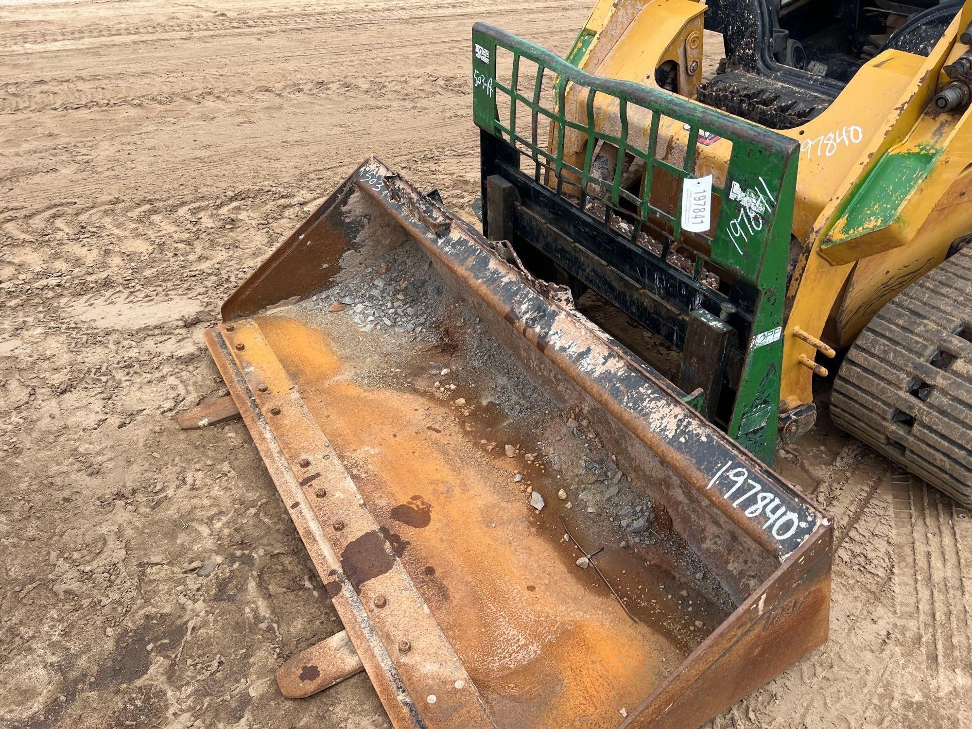 SET OF SKID STEER QUICK ATTACH PALLET FORKS (A51242)