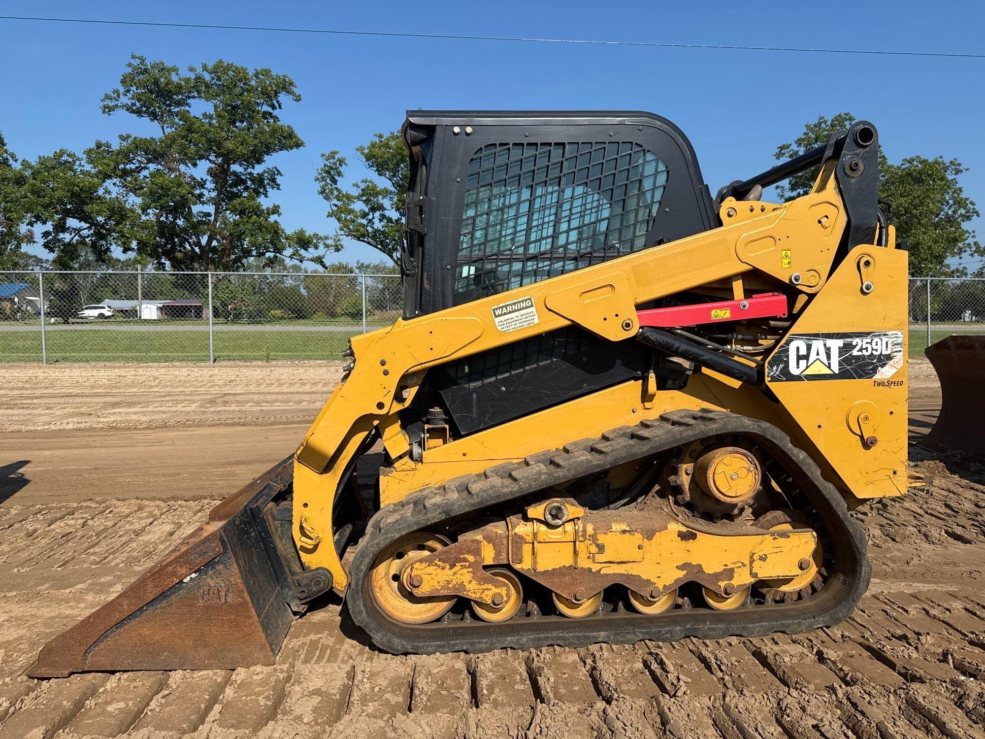 2014 CATERPILLAR 259D SKID STEER (A51242)