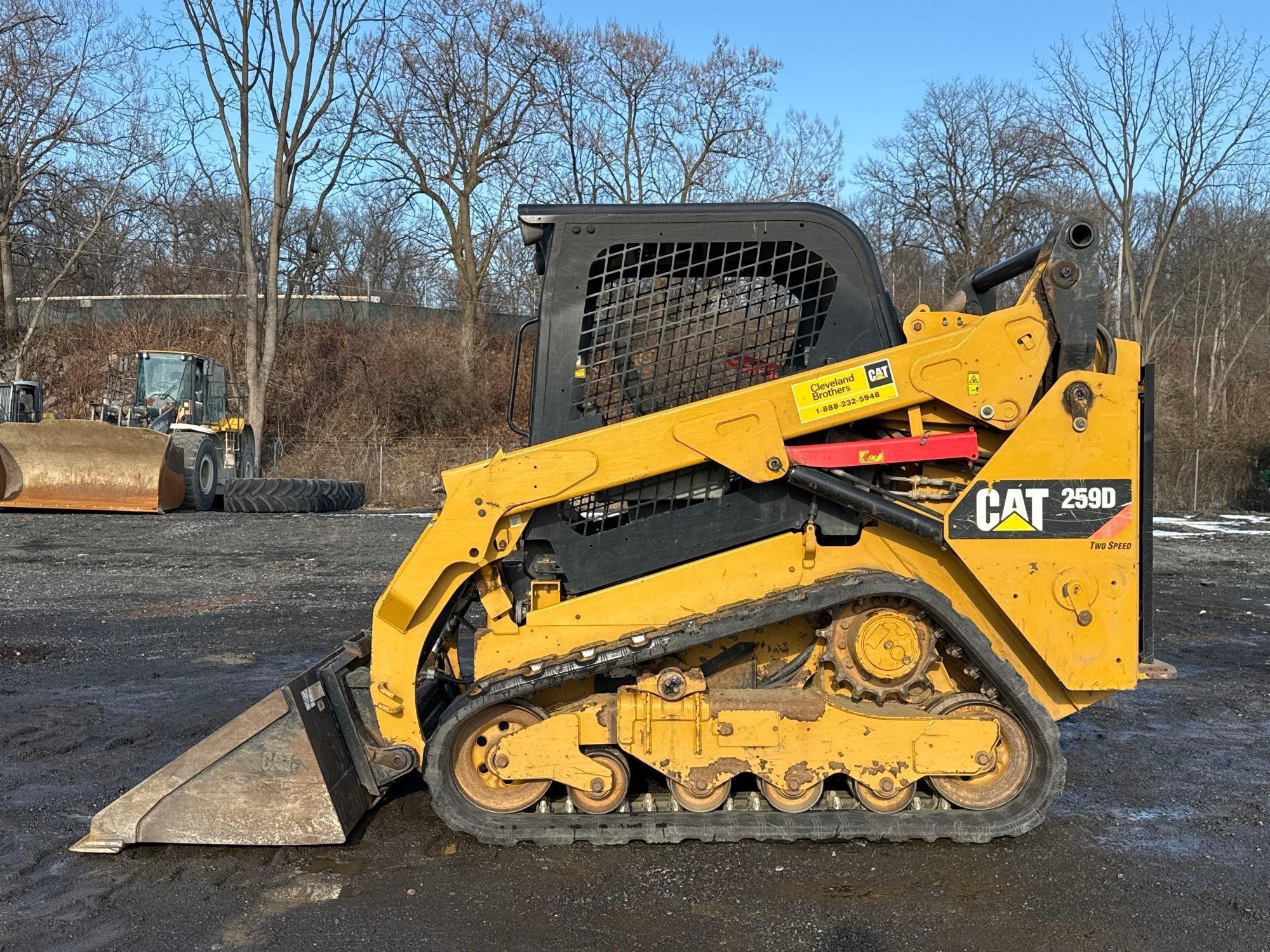 2016 CATERPILLAR 259D SKID STEER (A60429)
