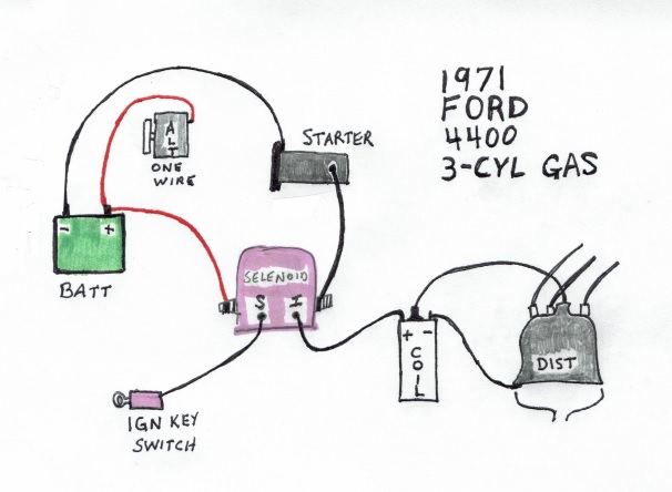 Ford 4400 Converted To Alt Burning Up, Ford 4000 Ignition Switch Wiring Diagram