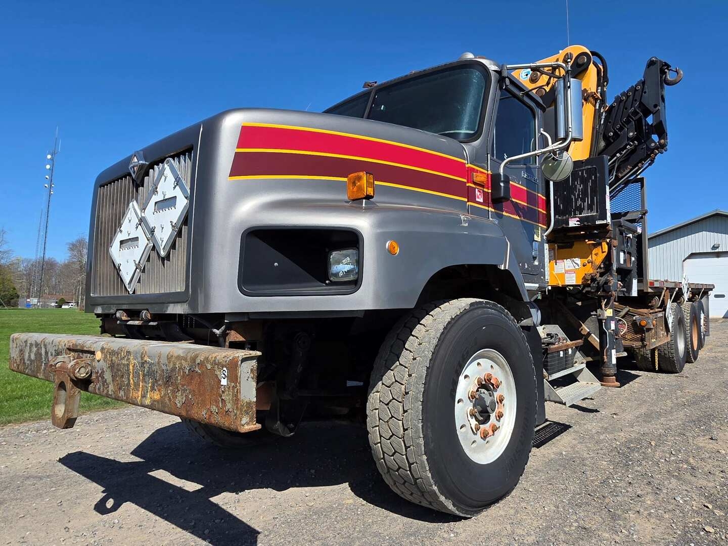 2009 INTERNATIONAL PAYSTAR 5600I FLATBED CRANE TRK (A45333)