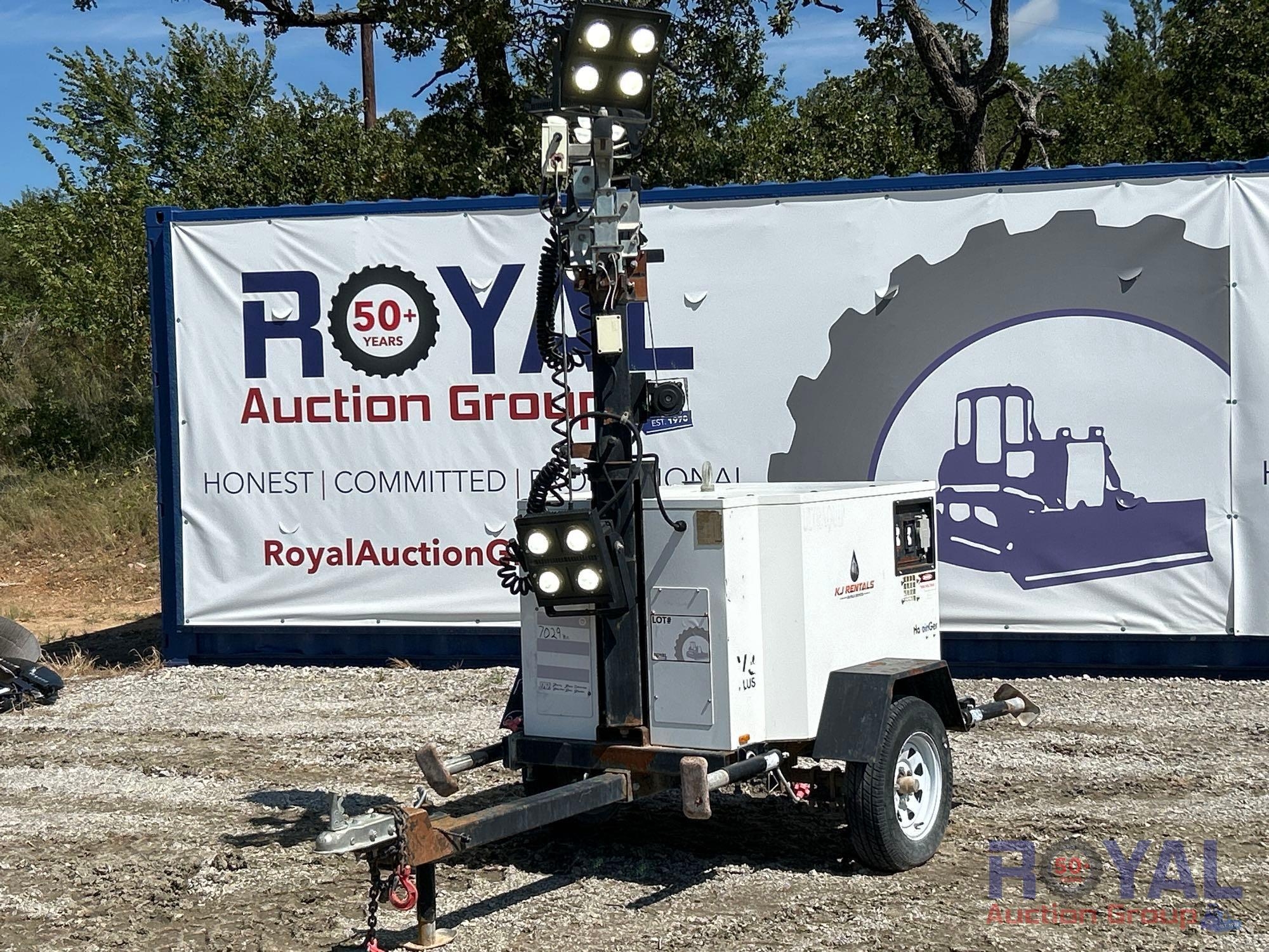 2023 HarbinGer V3 Plus 8KW S/A Towable Light Tower (A52377)