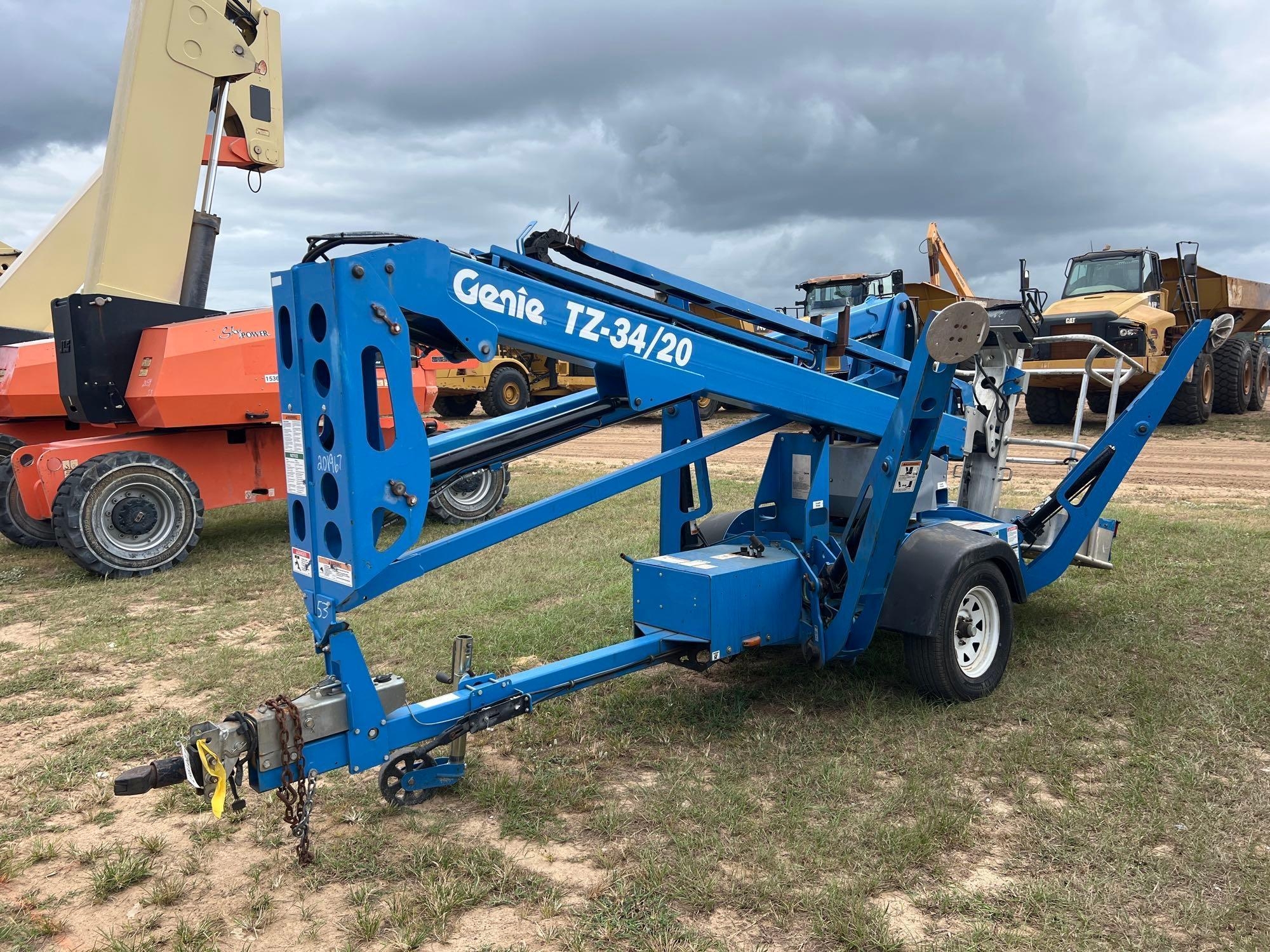 2020 GENIE TZ-34/20 ELECTRIC PORTABLE SCISSOR LIFT (A52705)