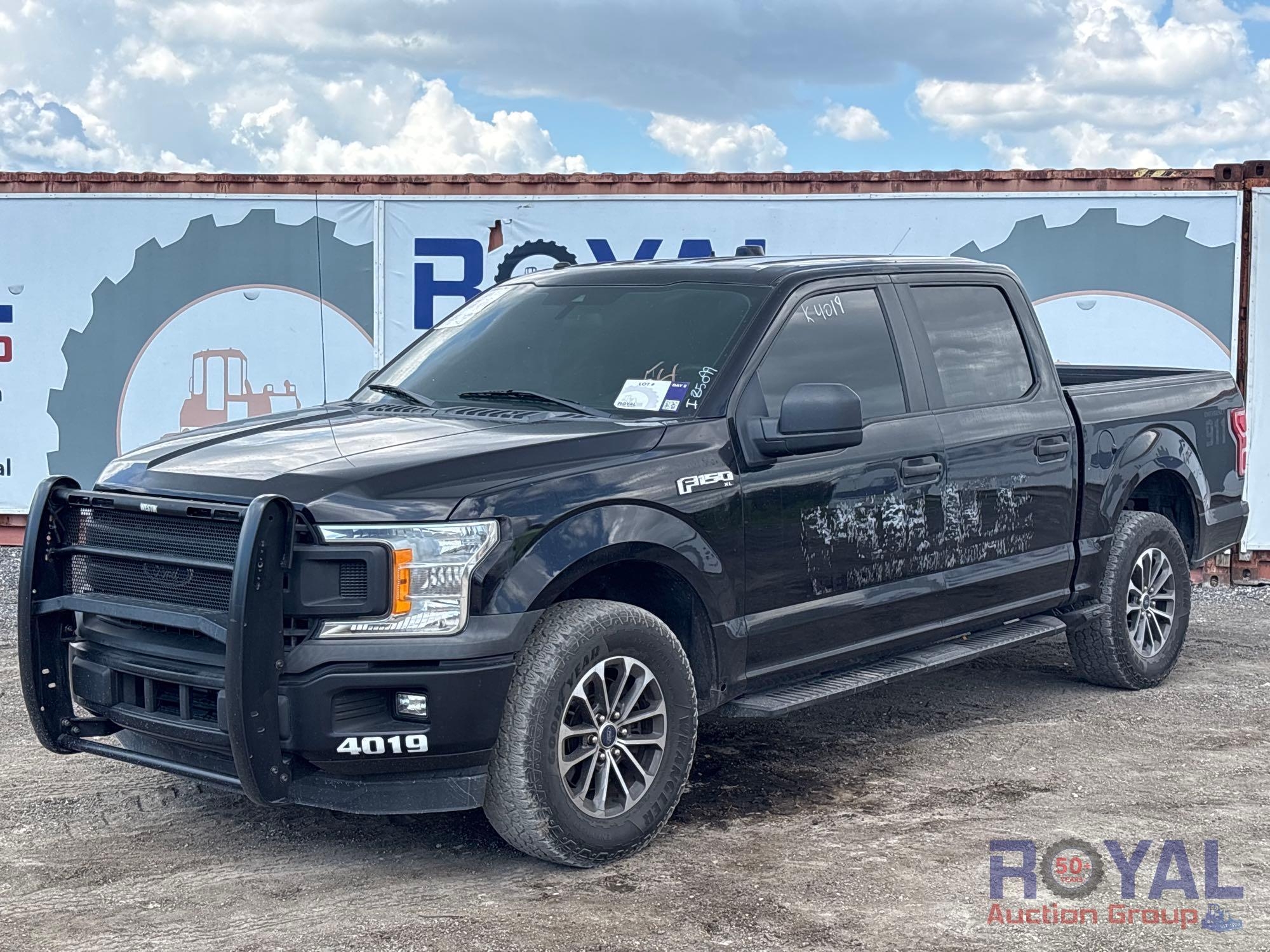 2019 Ford F-150 4x4 Crew Cab Pickup Truck (A50323)