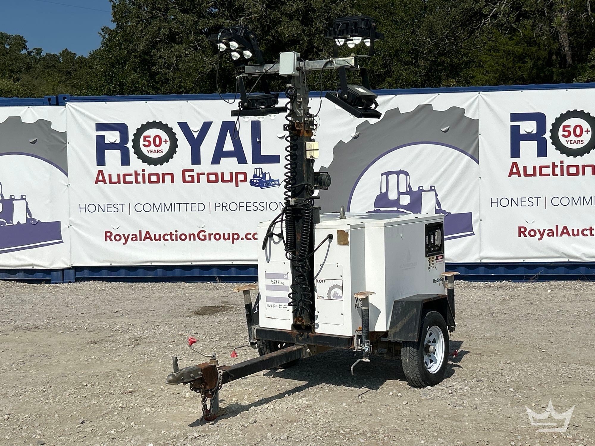 2023 HarbinGer V3 Plus 8KW S/A Towable Light Tower (A55973)