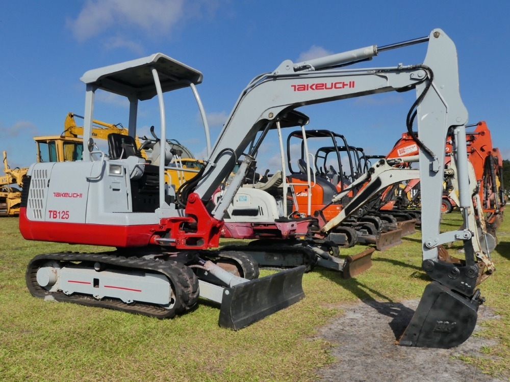 Takeuchi TB125 Mini Excavator (A57148)