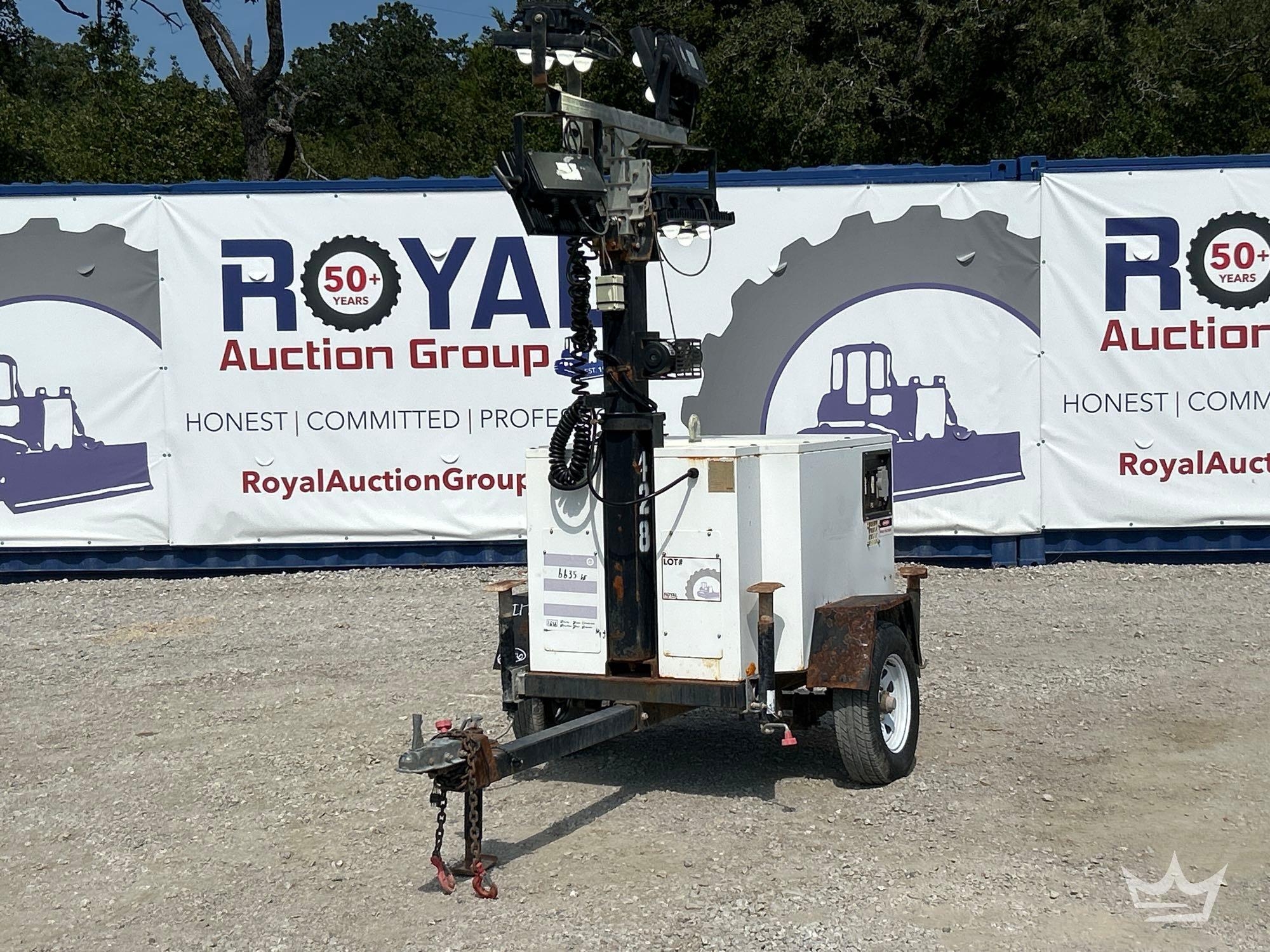 2023 HarbinGer V3 Plus 8KW S/A Towable Light Tower (A55973)