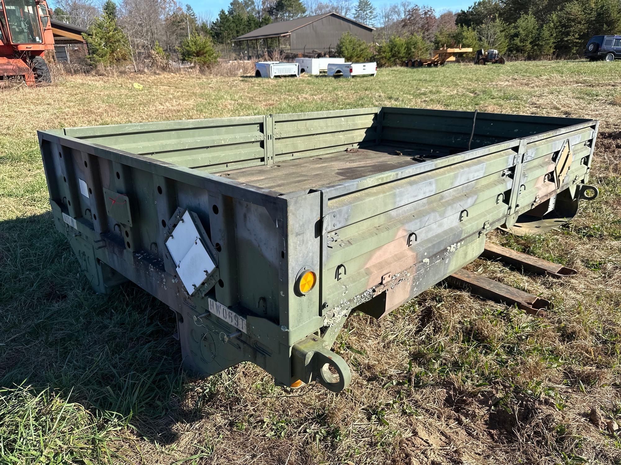 12ft x 8ft Military Flat Bed (A57453)