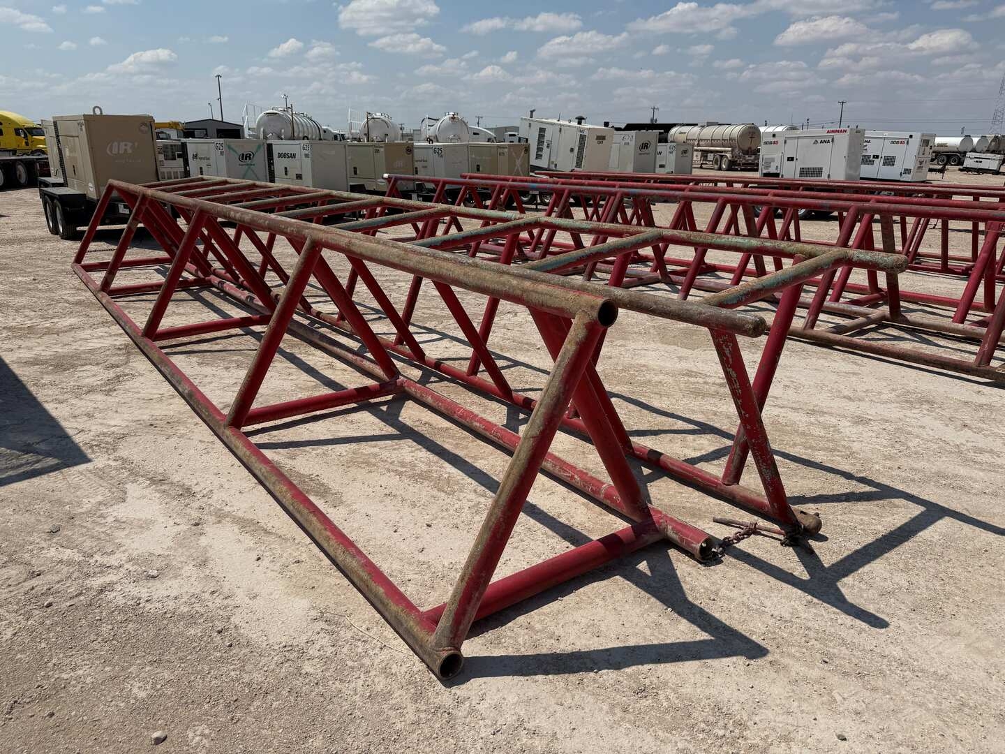 2- 30 X 42 TRIANGLE PIPE RACK (A52472)