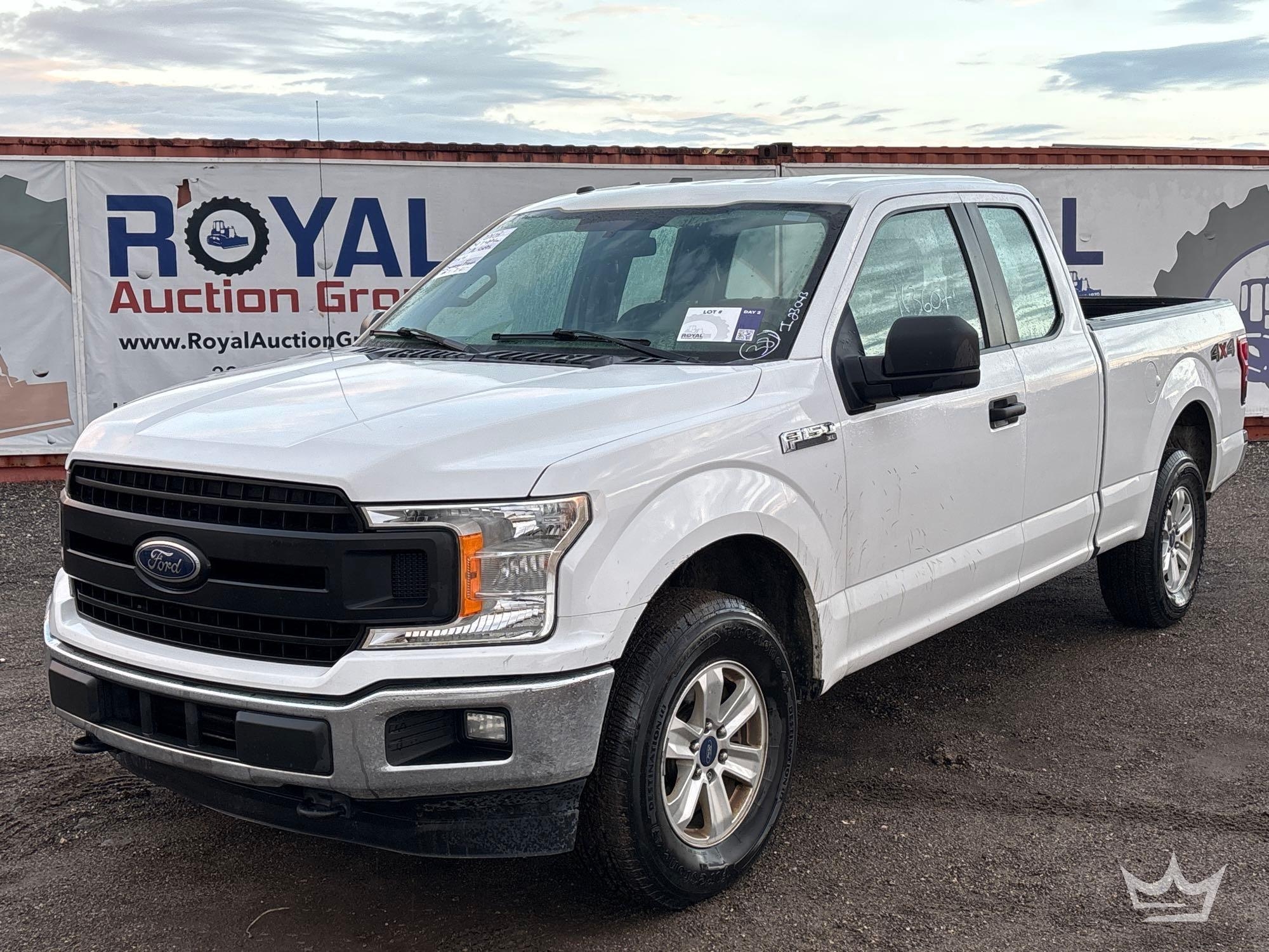 2018 Ford F-150 4x4 Extended Cab Pickup Truck (A56858)