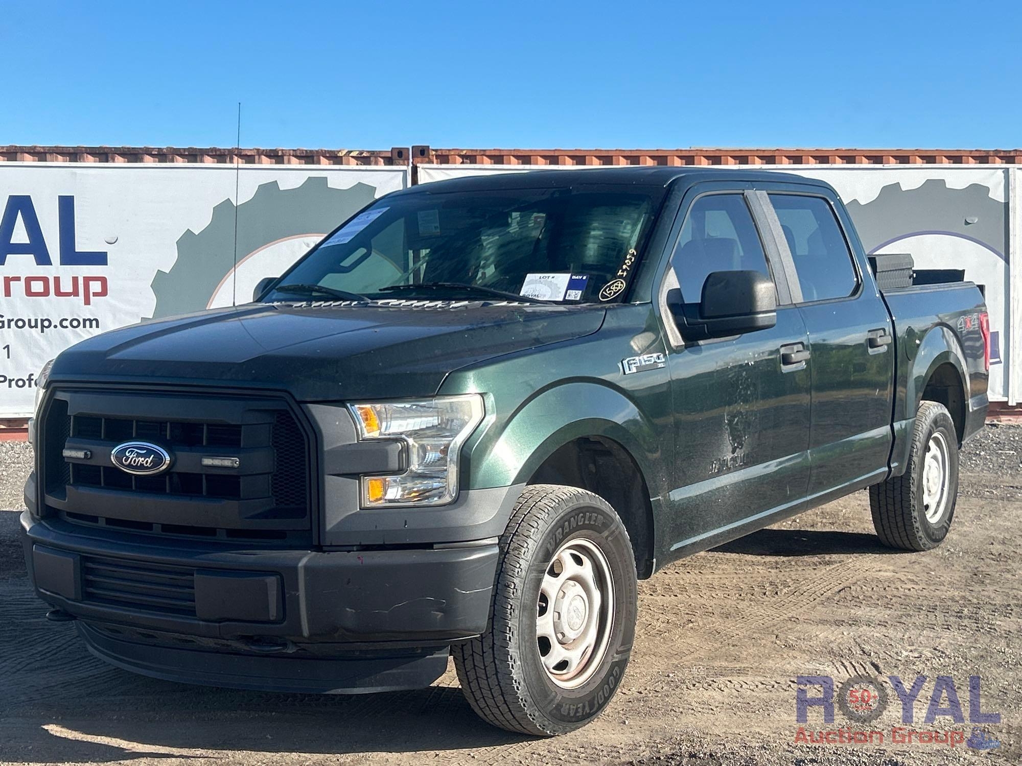 2016 Ford F-150 4x4 Crew Cab Pickup Truck with Liftgate (A55788)