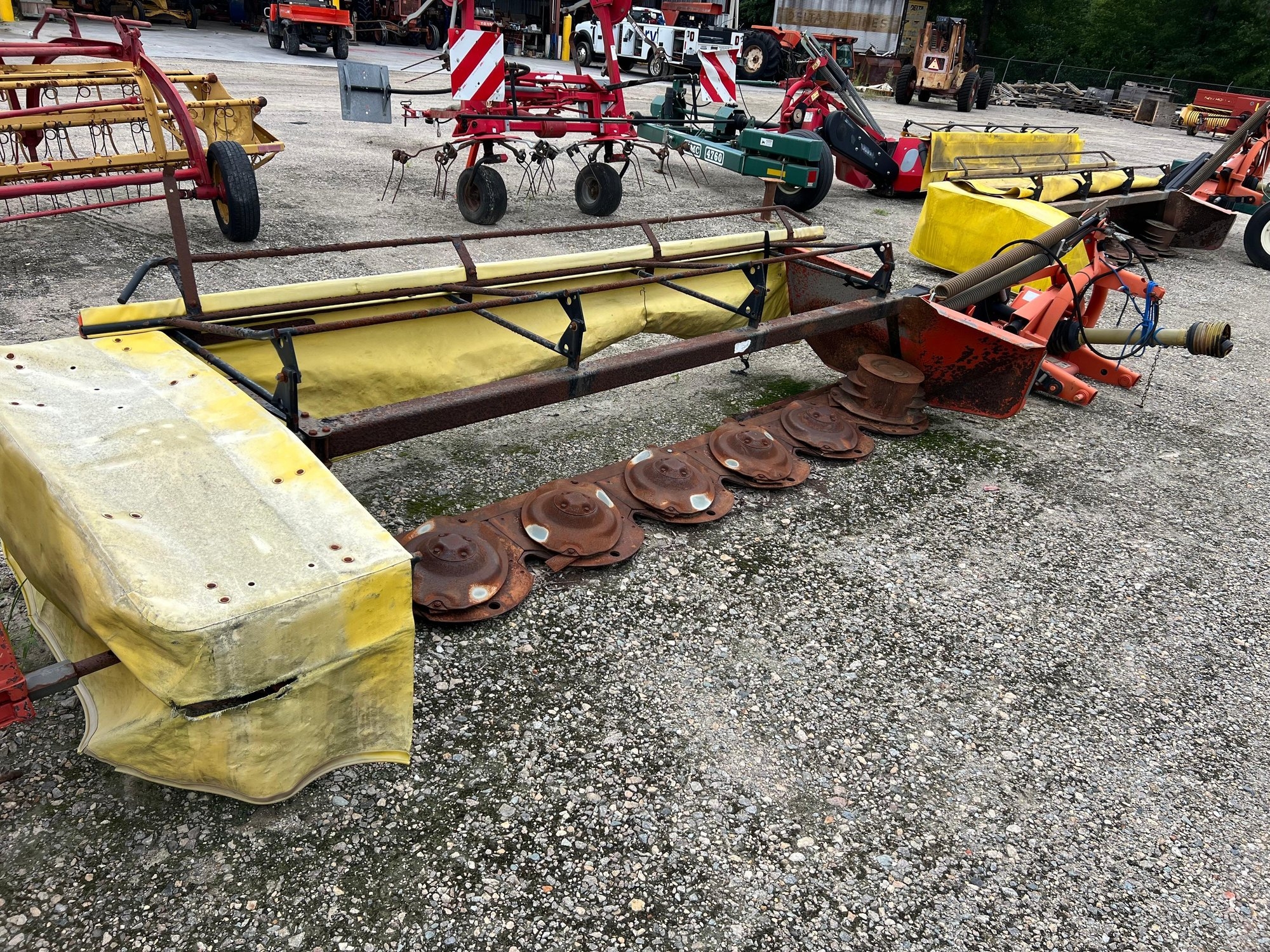 2007 FELLA SM350 3 PT DISC MOWER (A55315)